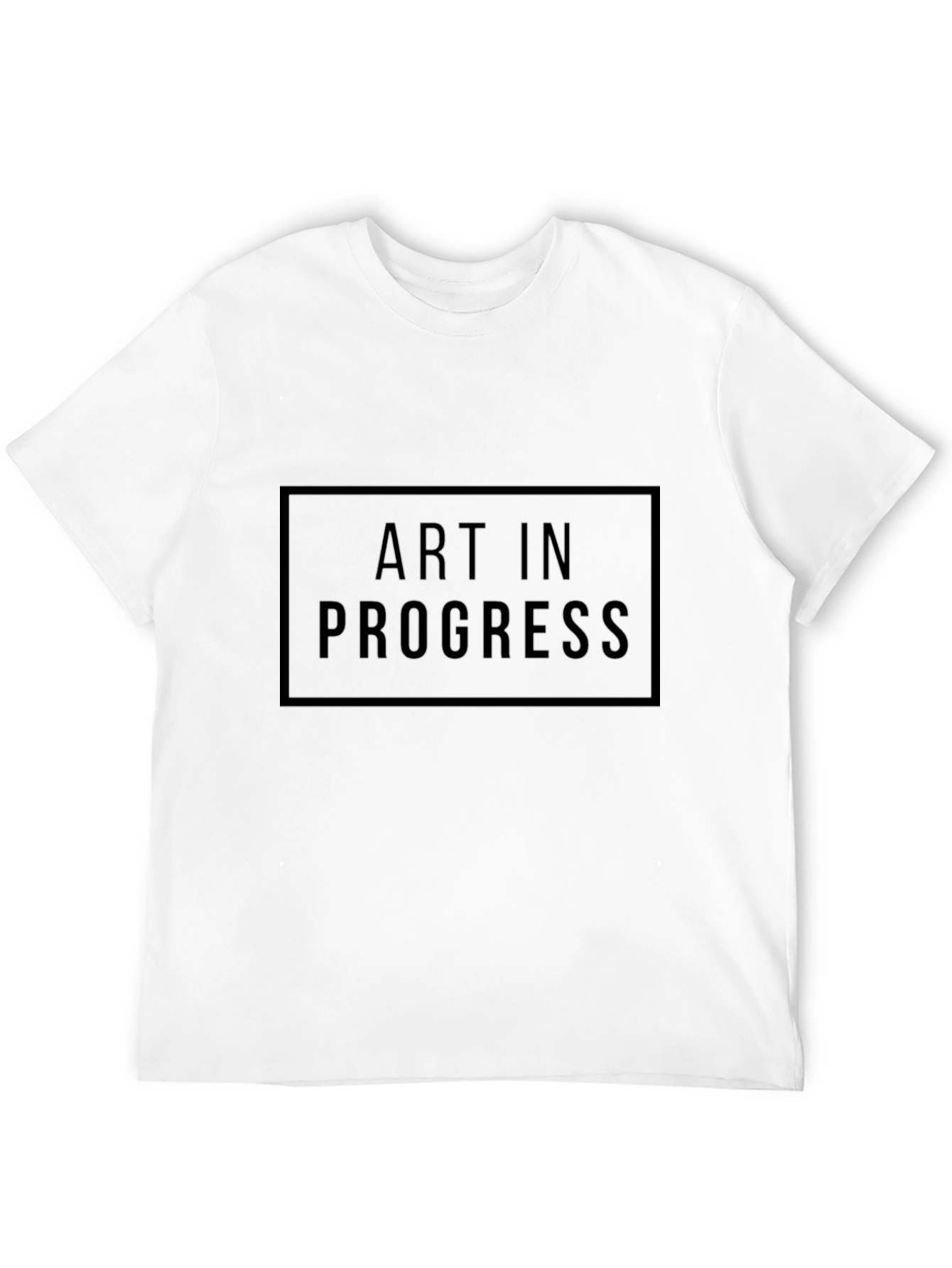 Art In Progress Black T-Shirt