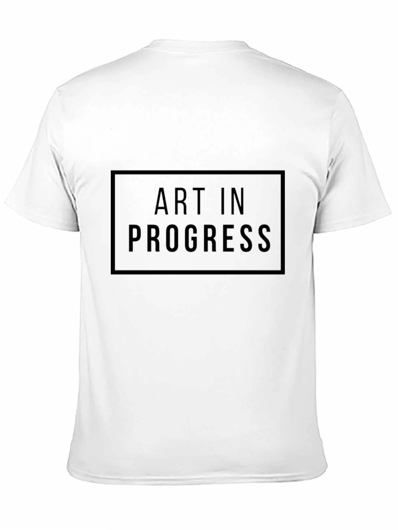 Art In Progress Black T-Shirt