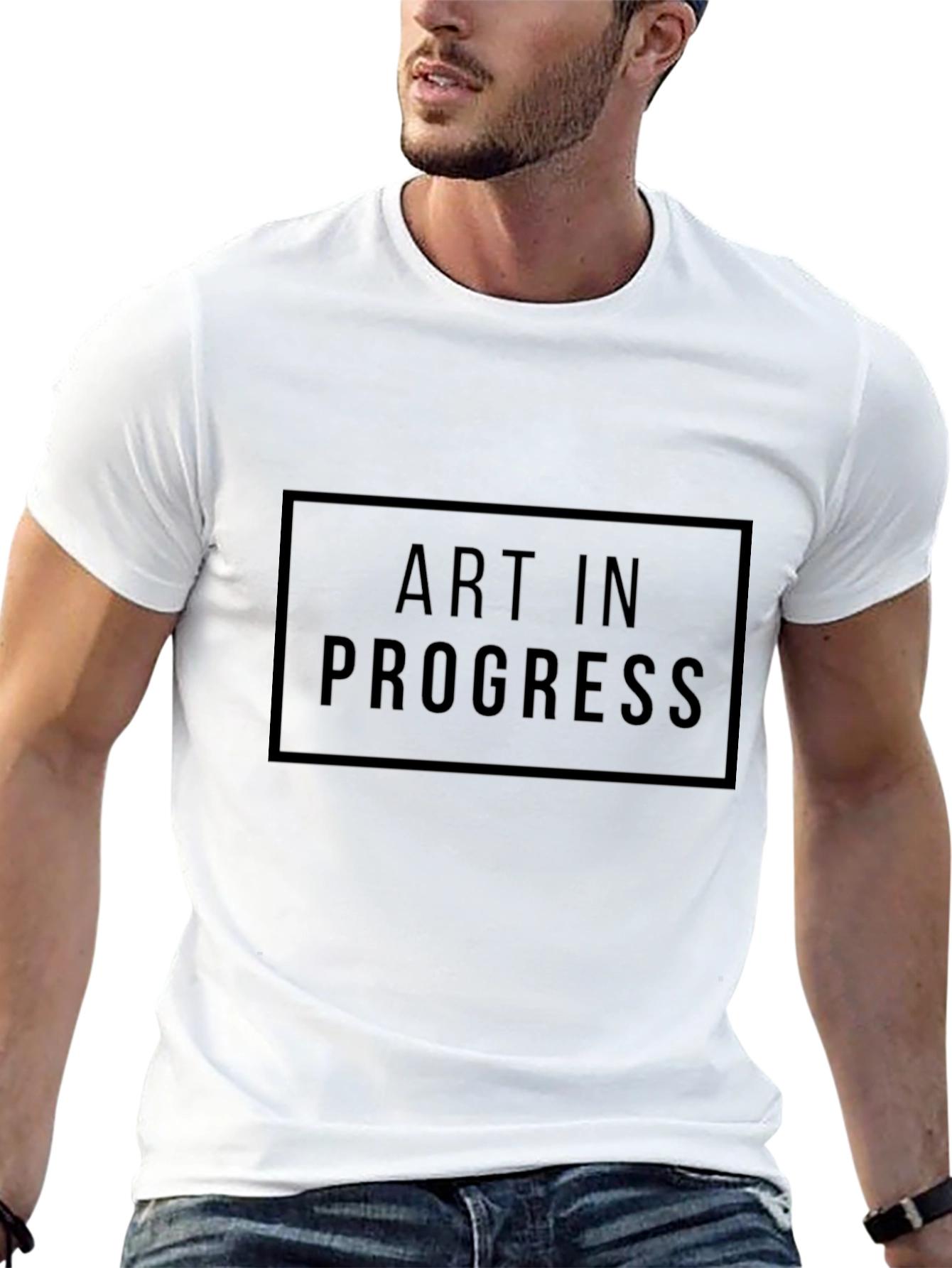 Art In Progress Black T-Shirt
