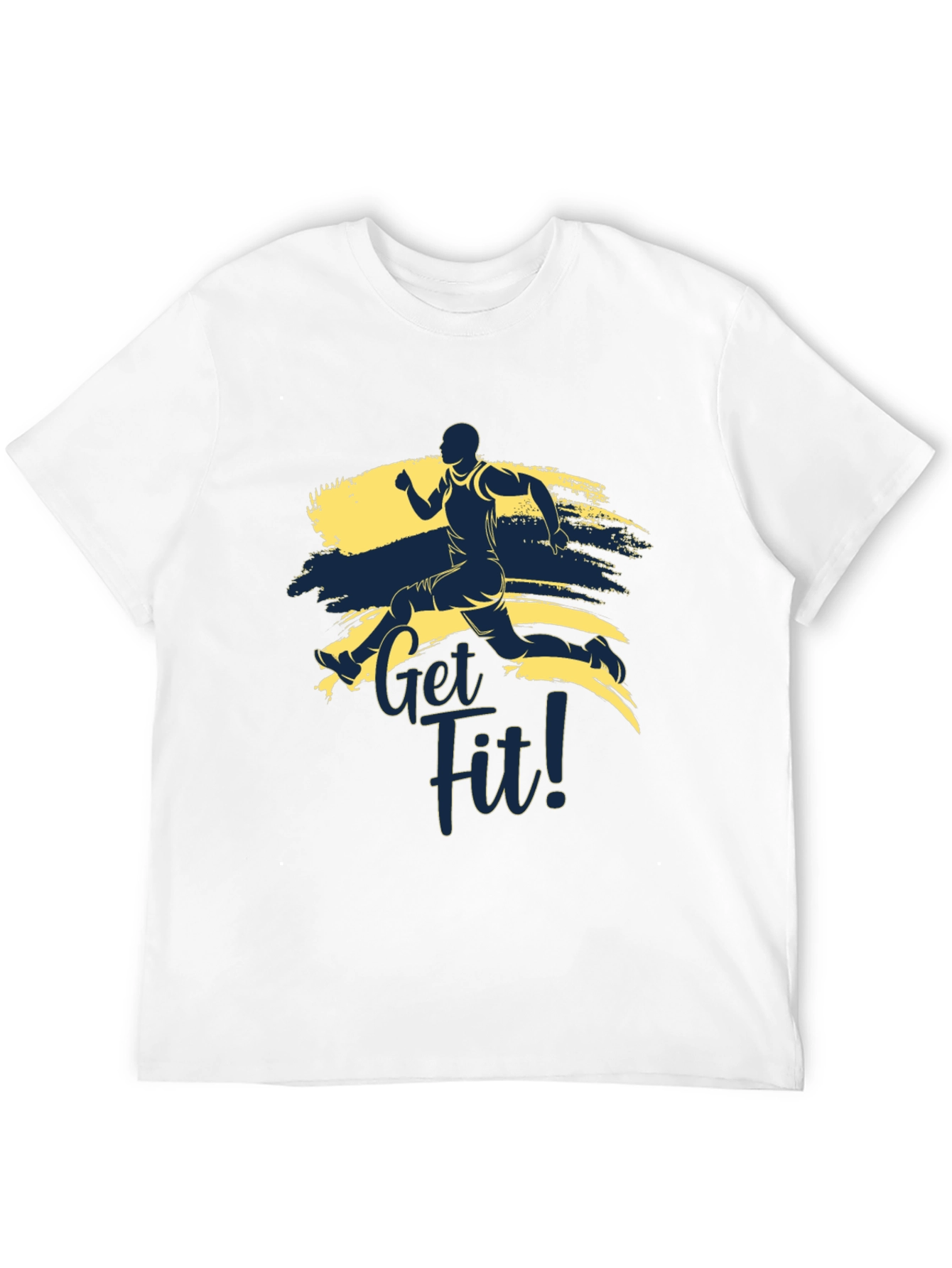 Get Fit Graphic Tee - Active Lifestyle T-Shirt
