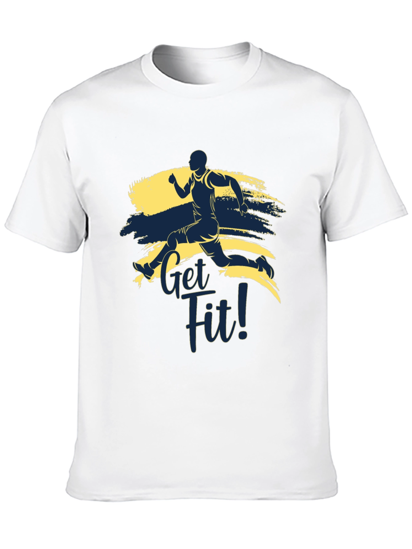 Get Fit Graphic Tee - Active Lifestyle T-Shirt