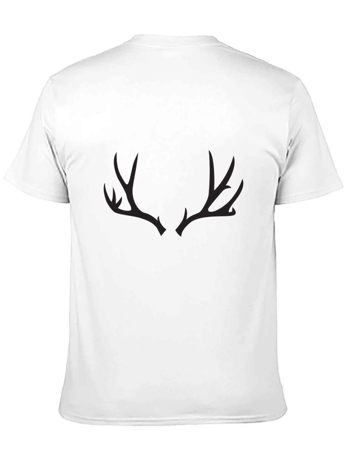 Antler Graphic Tee - Black Casual Comfort