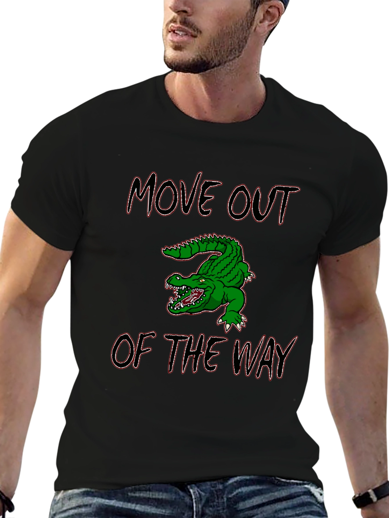 Move Out of the Way Alligator Graphic Tee