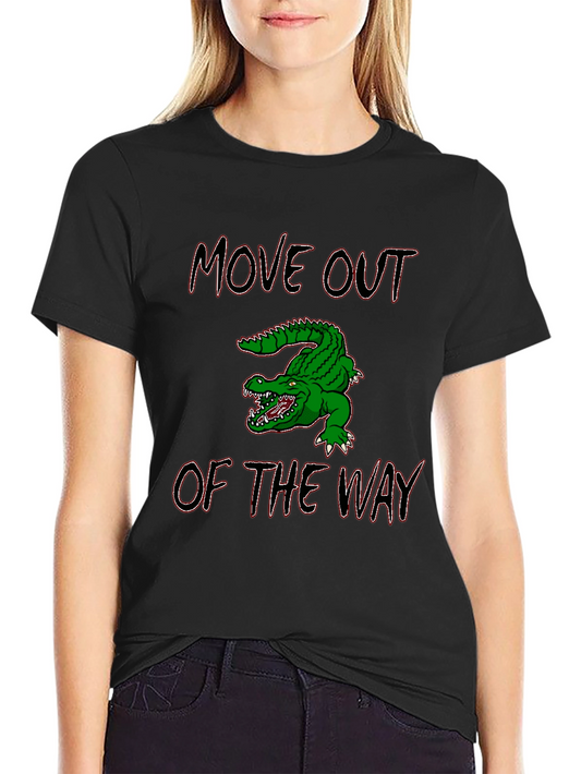 Move Out of the Way Alligator Graphic Tee