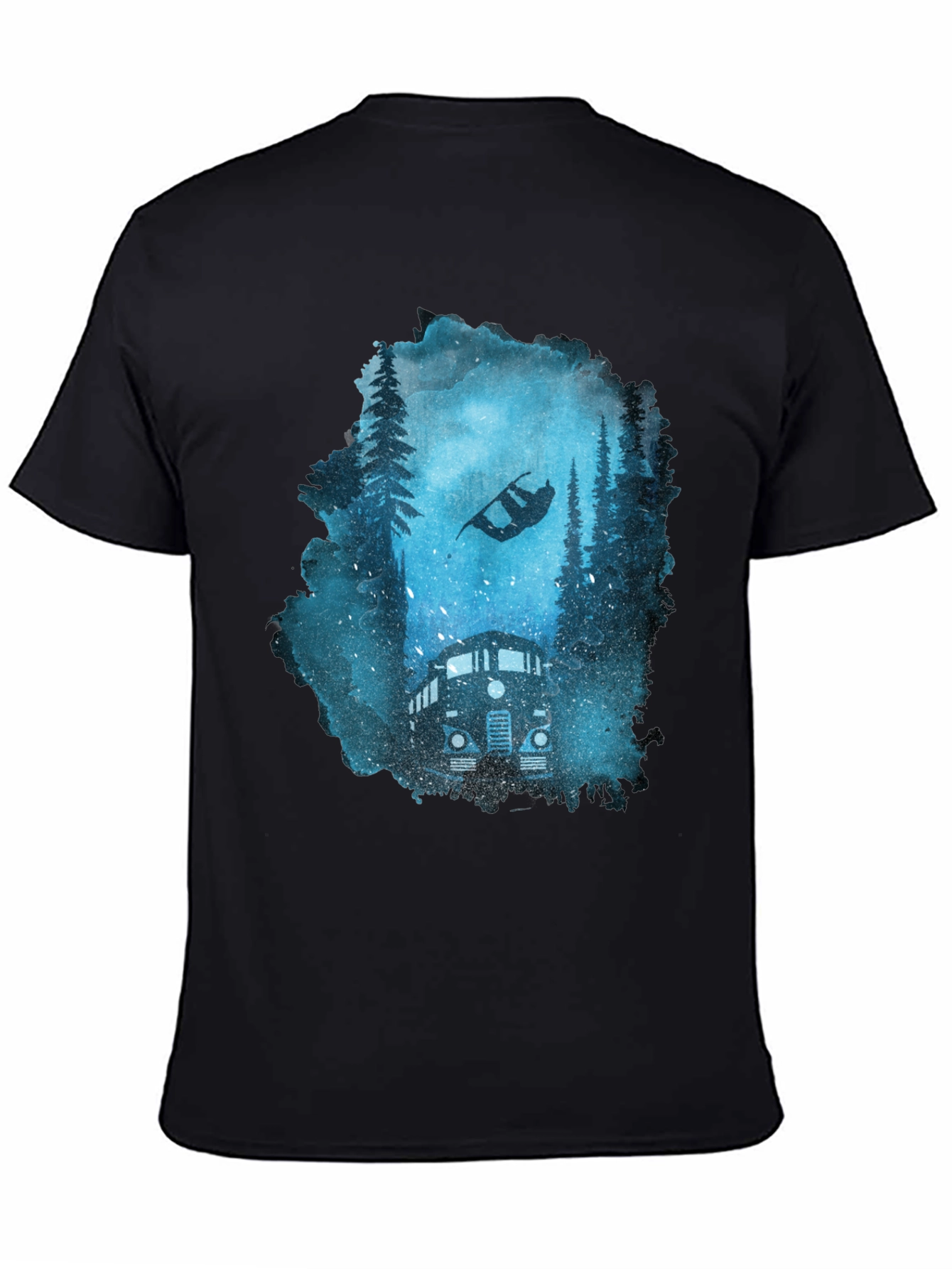 Snowboarder Truck Graphic Tee