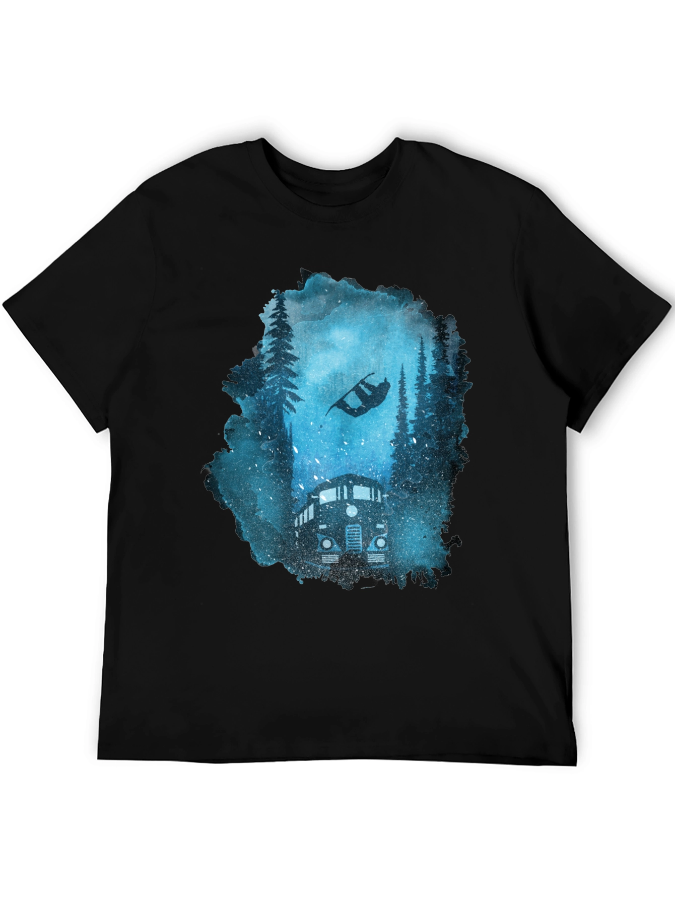 Snowboarder Truck Graphic Tee