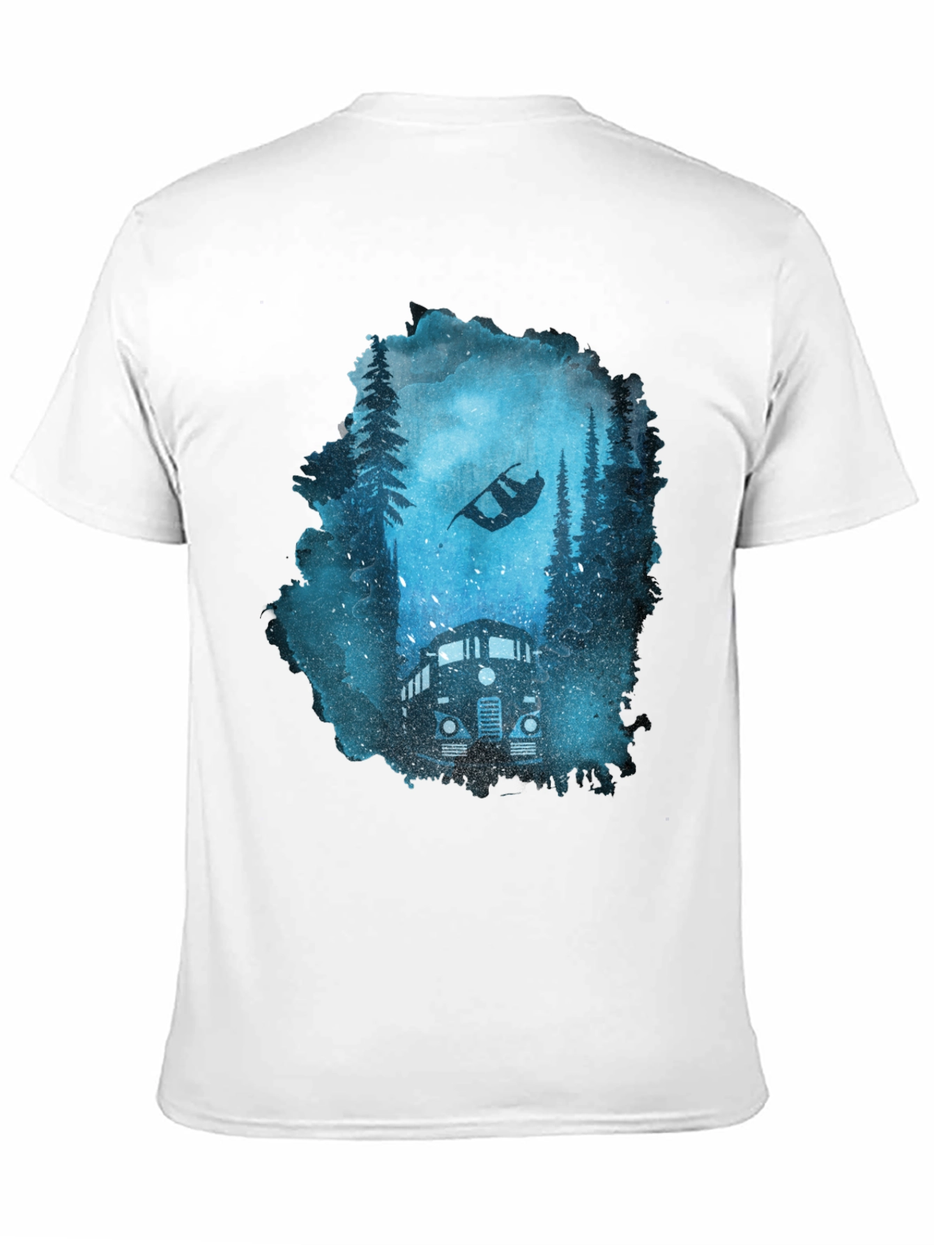 Snowboarder Truck Graphic Tee