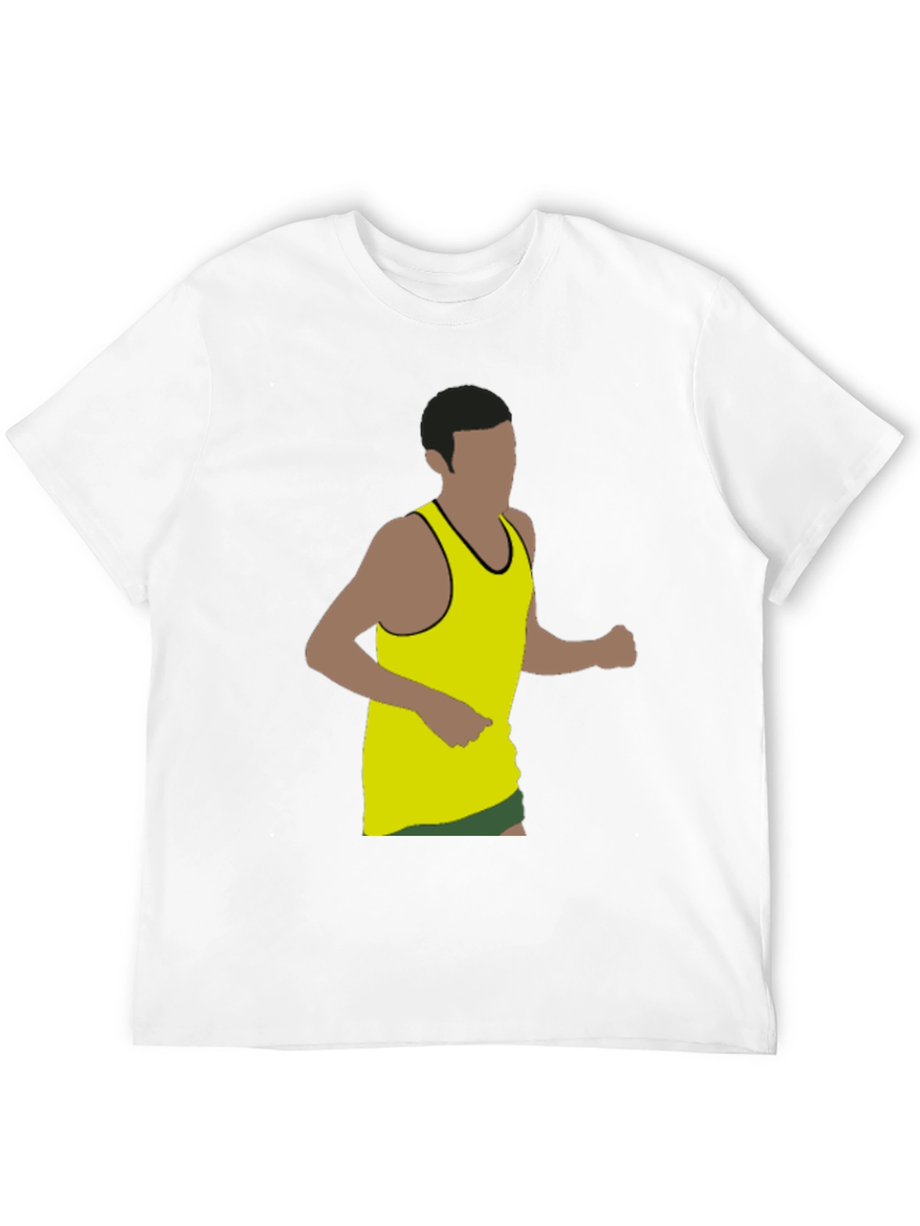 Runner Graphic Black T-Shirt