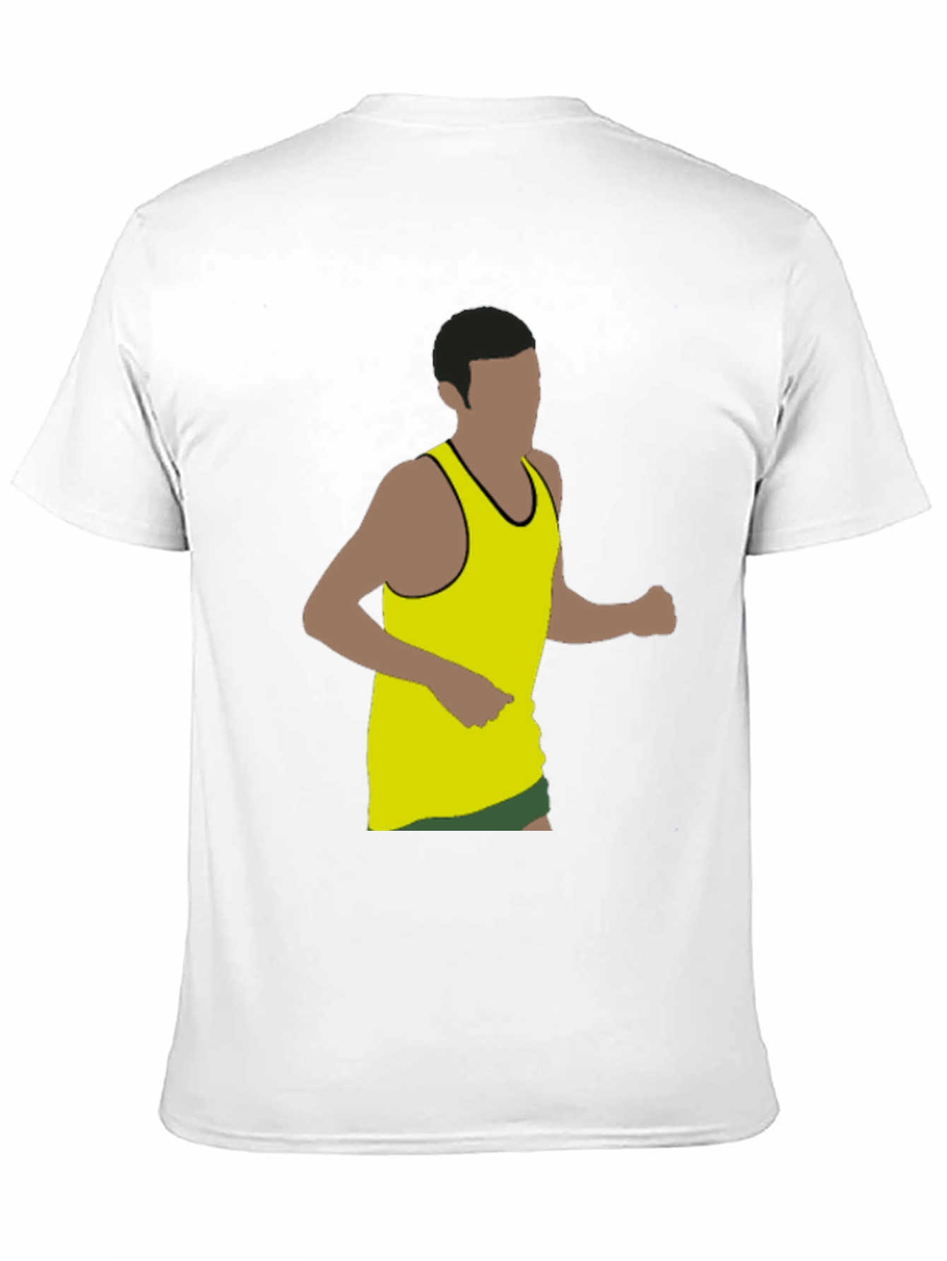 Runner Graphic Black T-Shirt