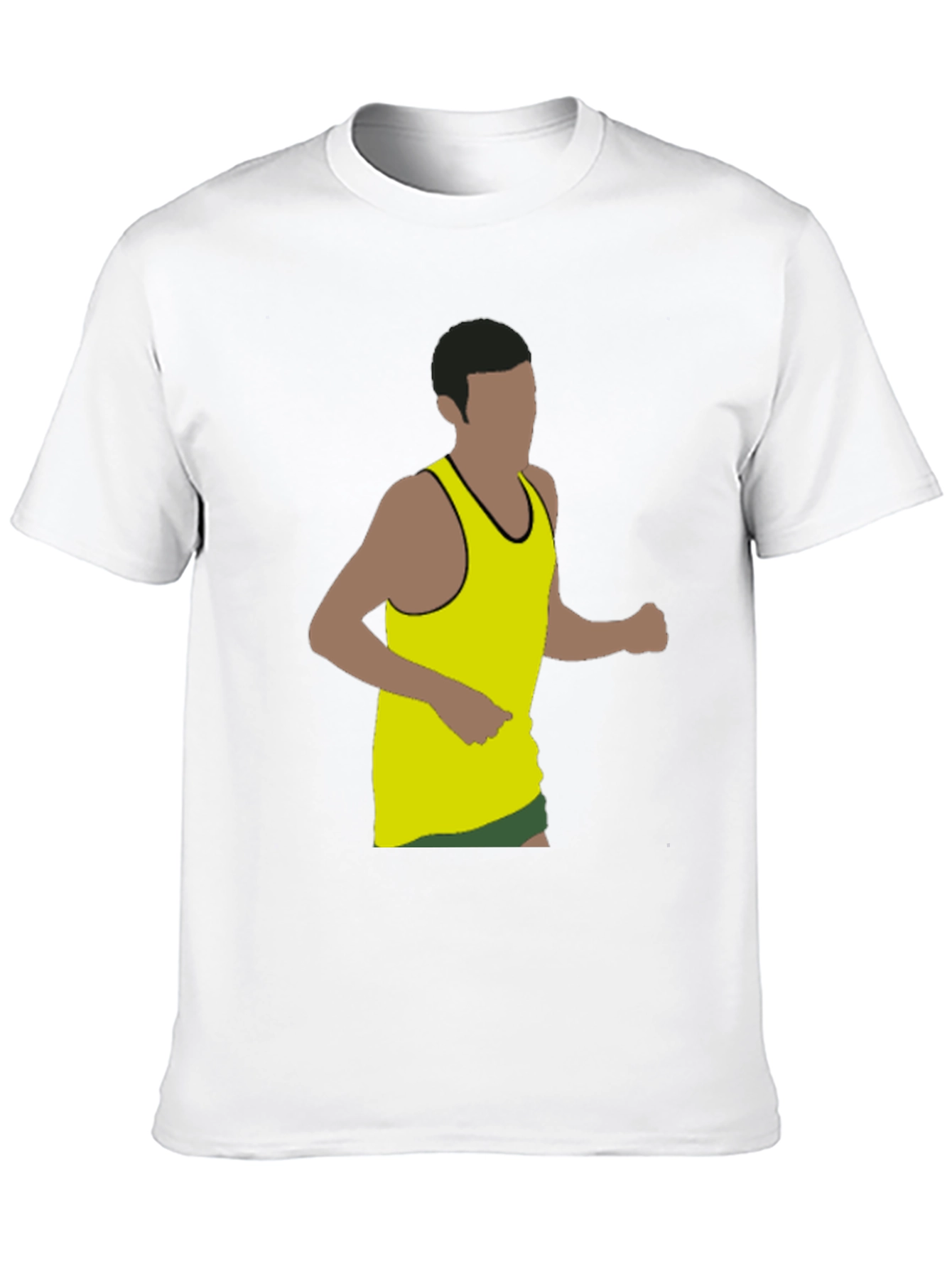 Runner Graphic Black T-Shirt