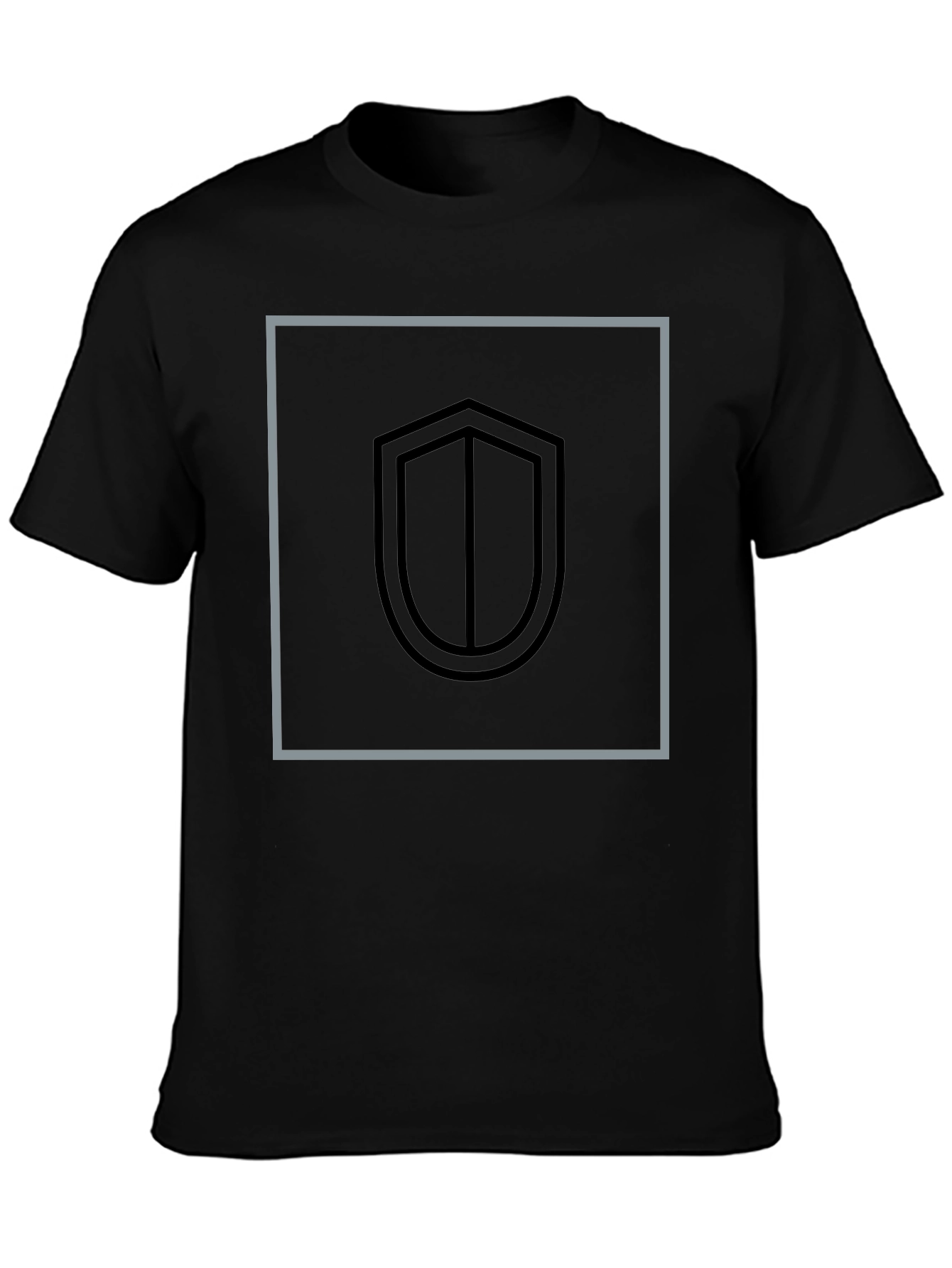 Shield Emblem Black T-Shirt