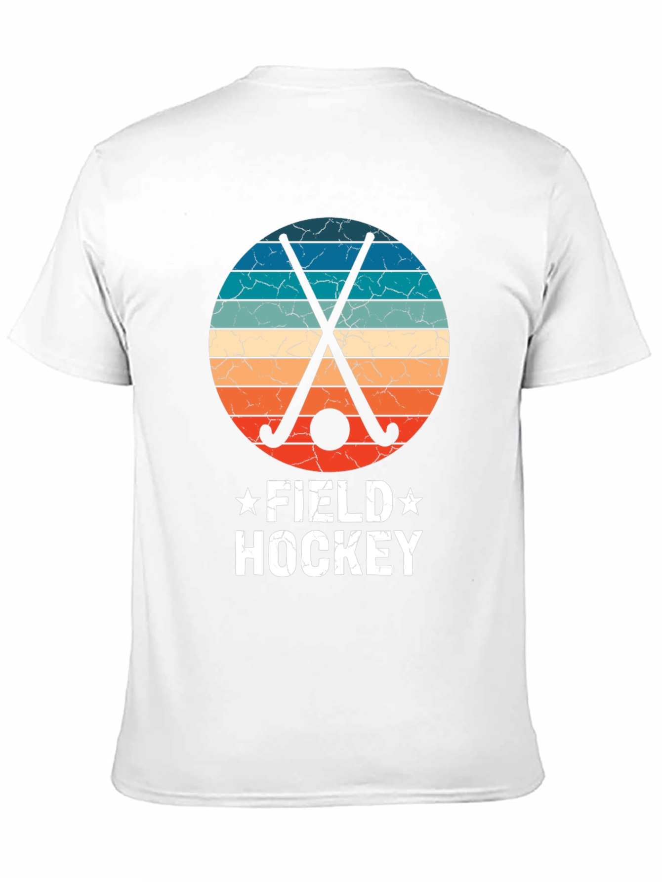 Retro Field Hockey Graphic Tee