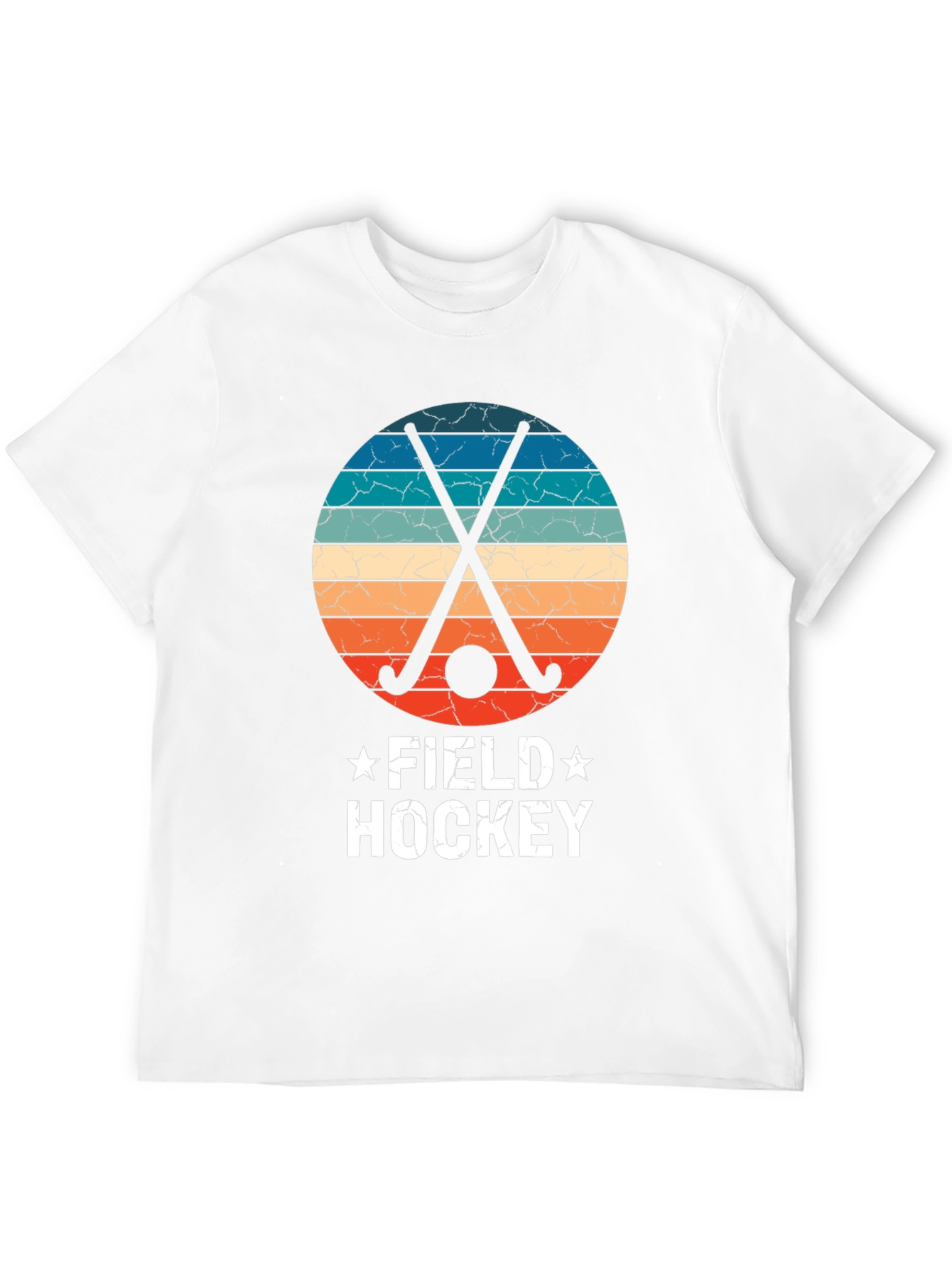 Retro Field Hockey Graphic Tee