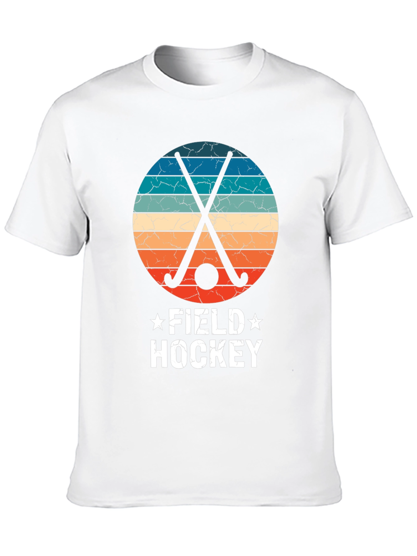 Retro Field Hockey Graphic Tee
