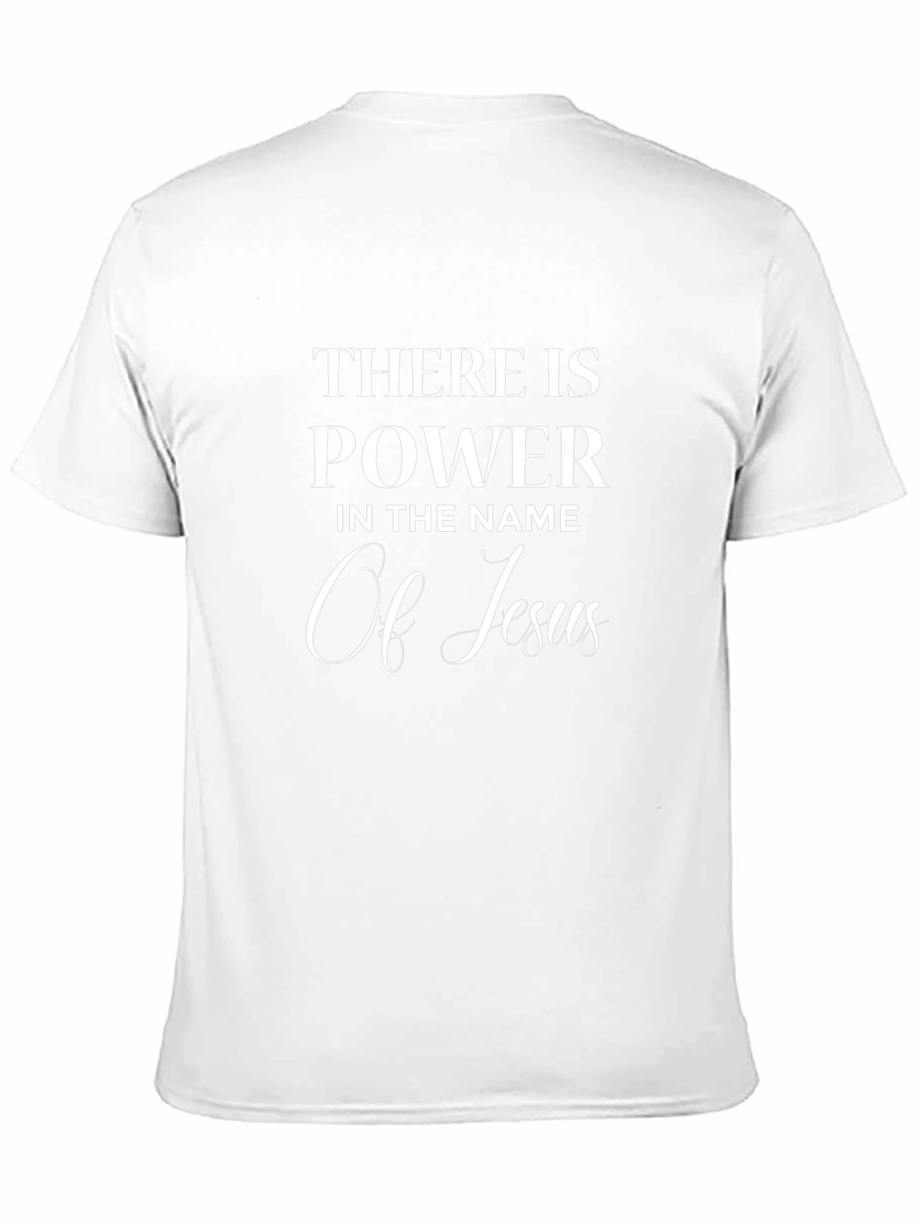 Power In The Name Of Jesus Black T-Shirt