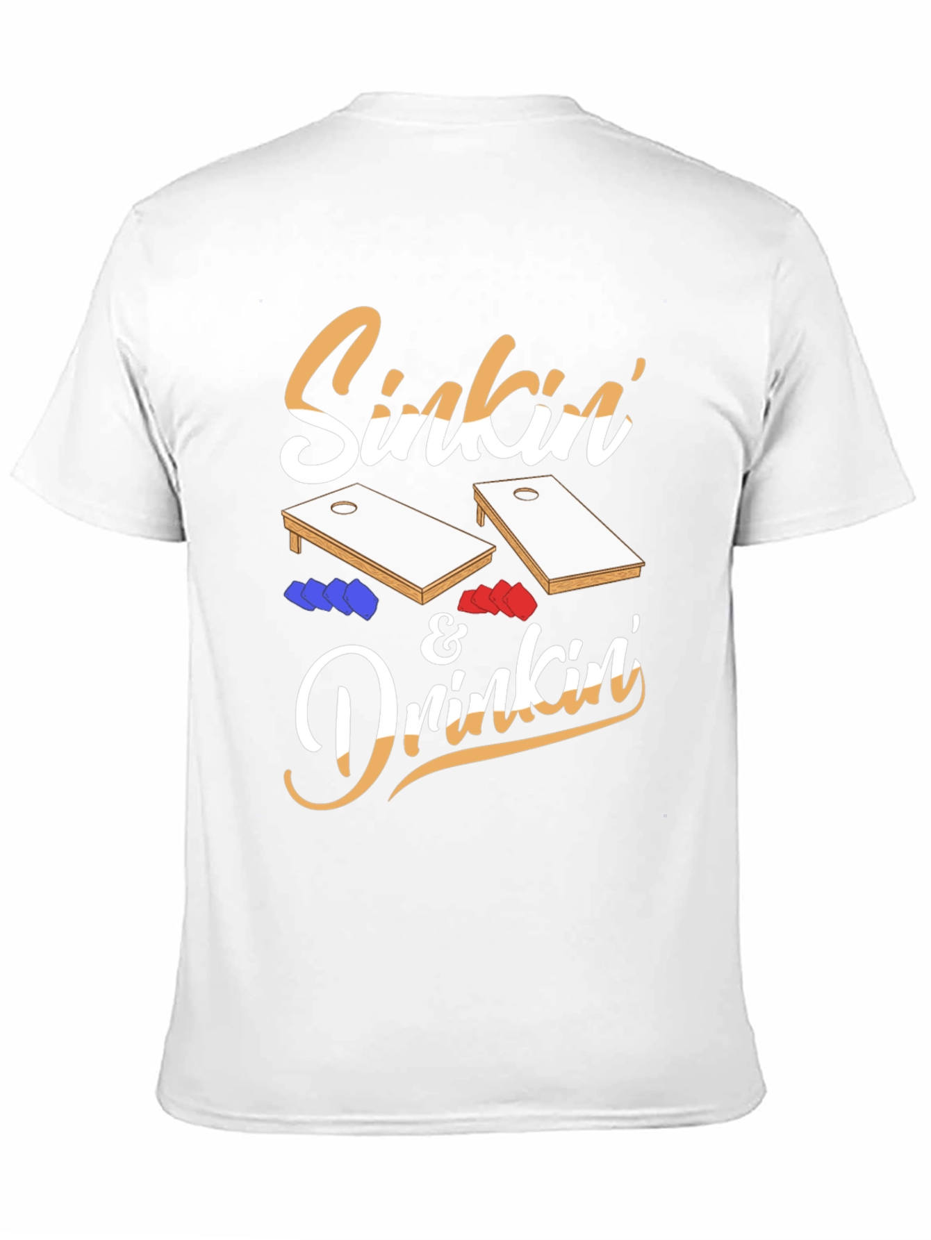 Sinkin & Drinkin Cornhole T-Shirt