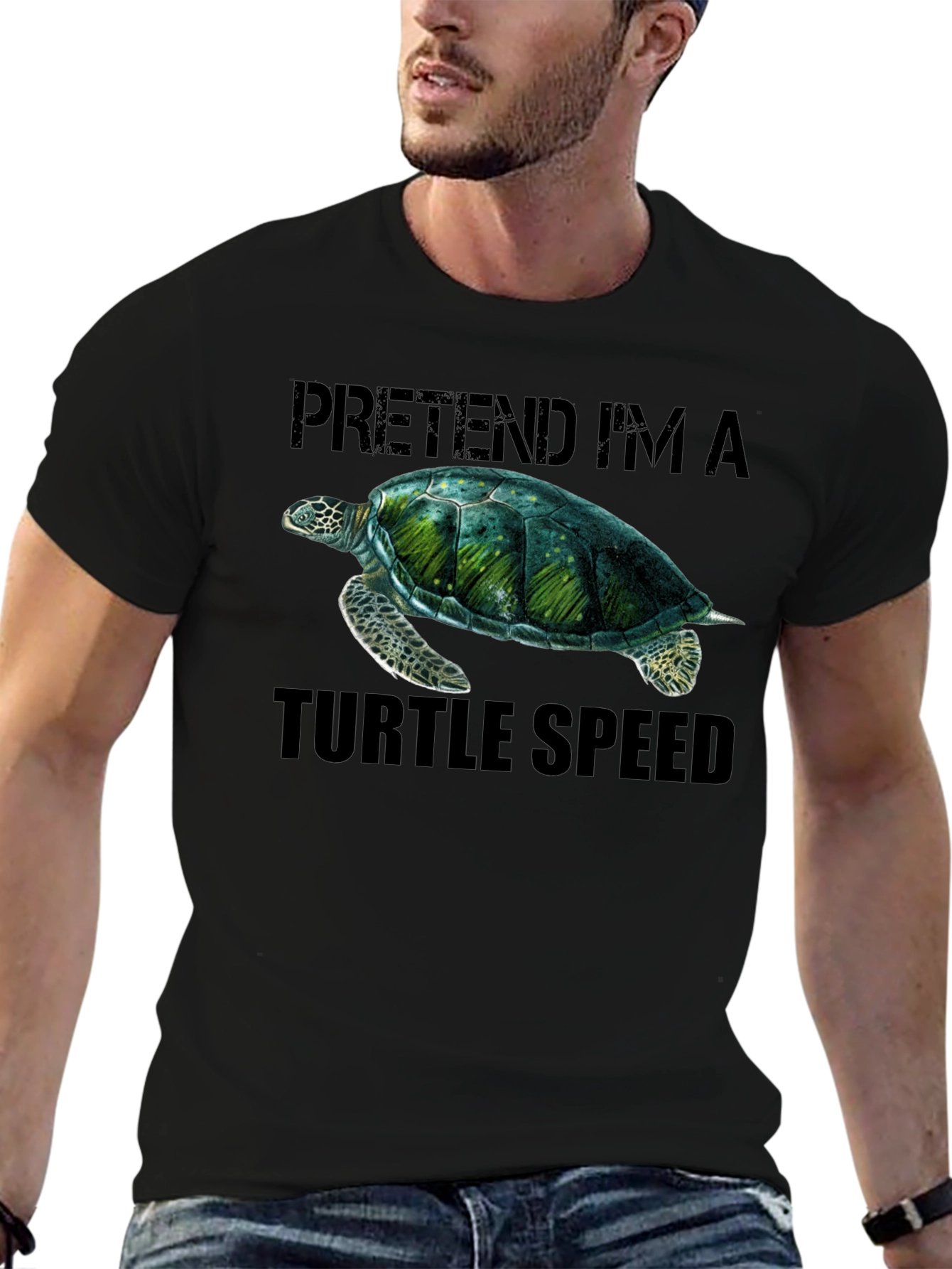 Pretend Im A Turtle Speed T-Shirt