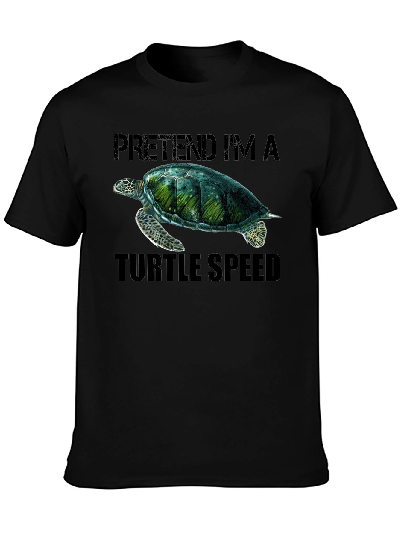 Pretend Im A Turtle Speed T-Shirt
