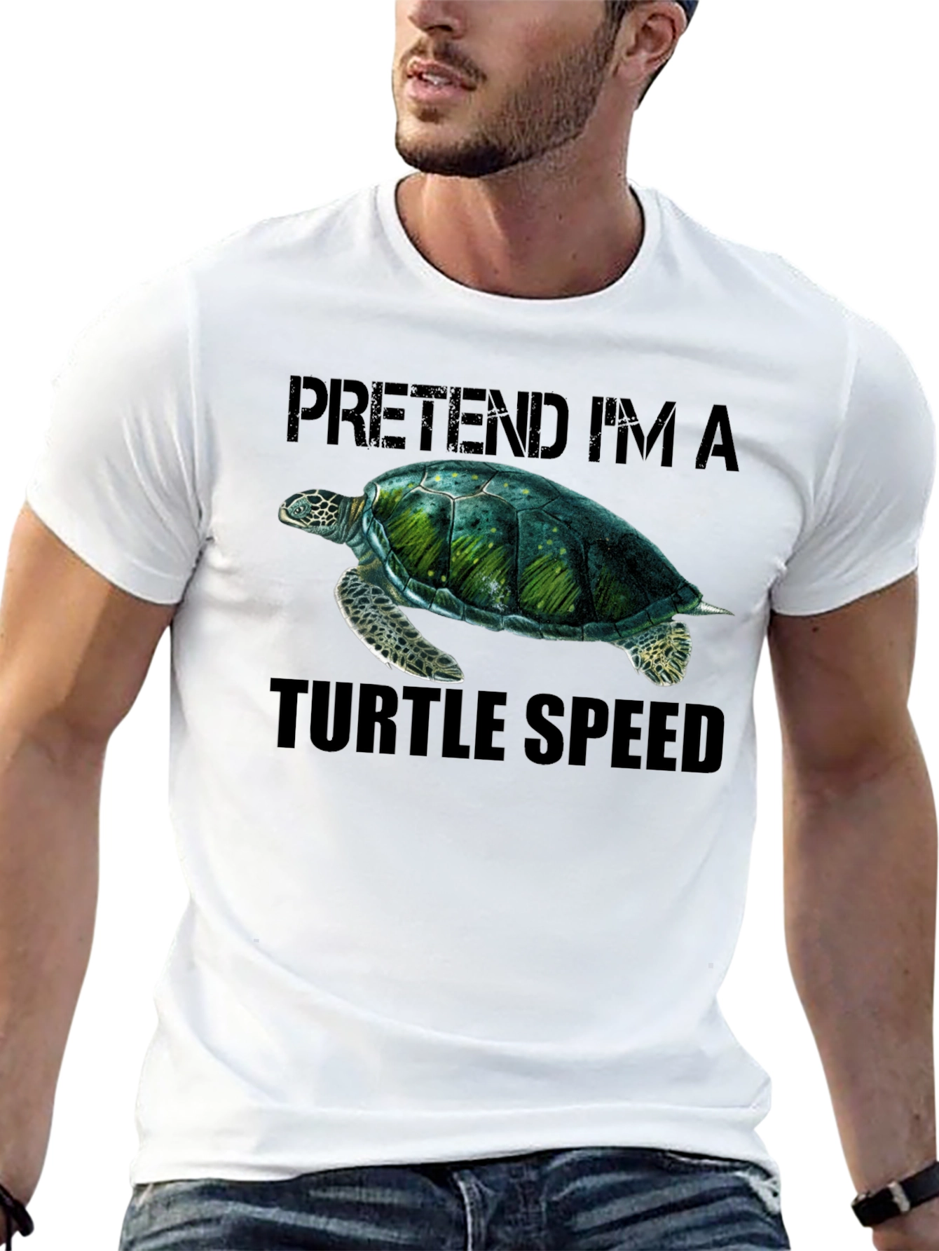 Pretend Im A Turtle Speed T-Shirt
