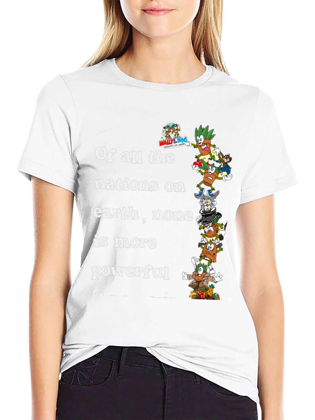 Wallykazam Nations T-Shirt