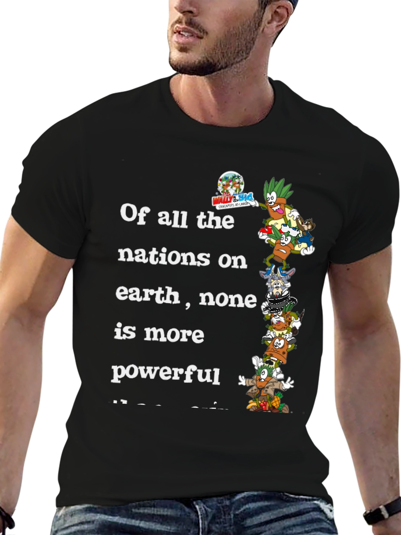 Wallykazam Nations T-Shirt