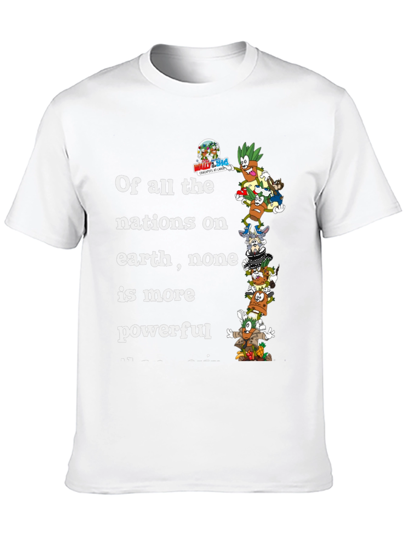Wallykazam Nations T-Shirt