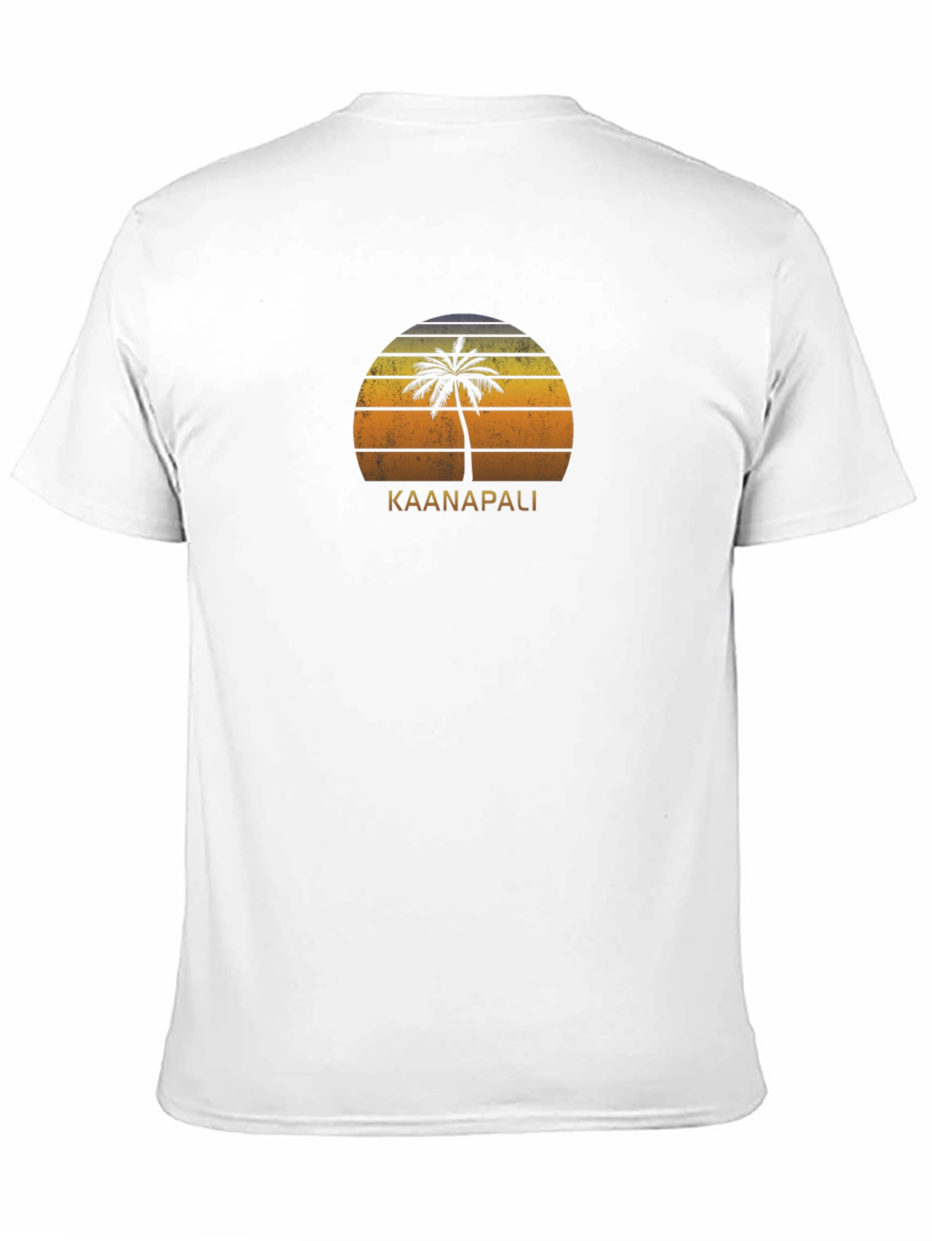Kaanapali Palm Sunset Graphic T-Shirt