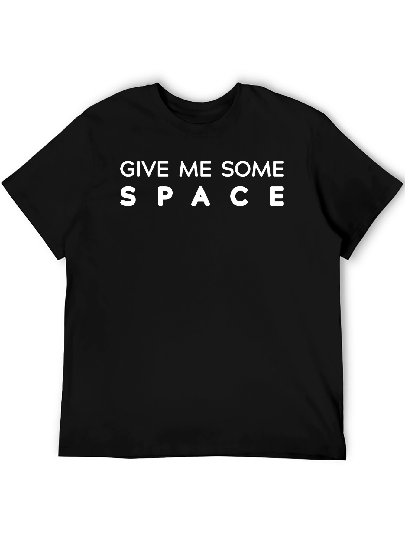 Give Me Some Space Graphic Tee - Black