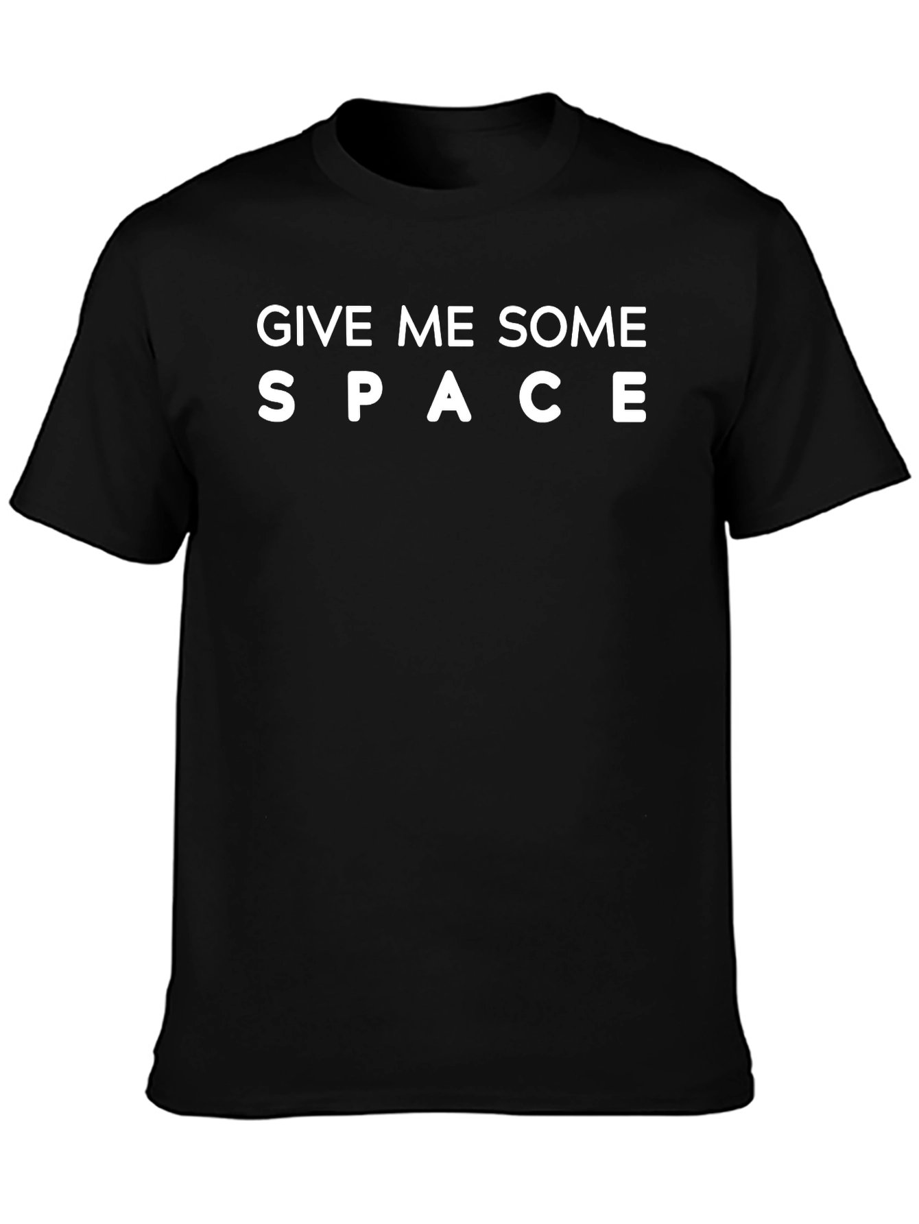 Give Me Some Space Graphic Tee - Black