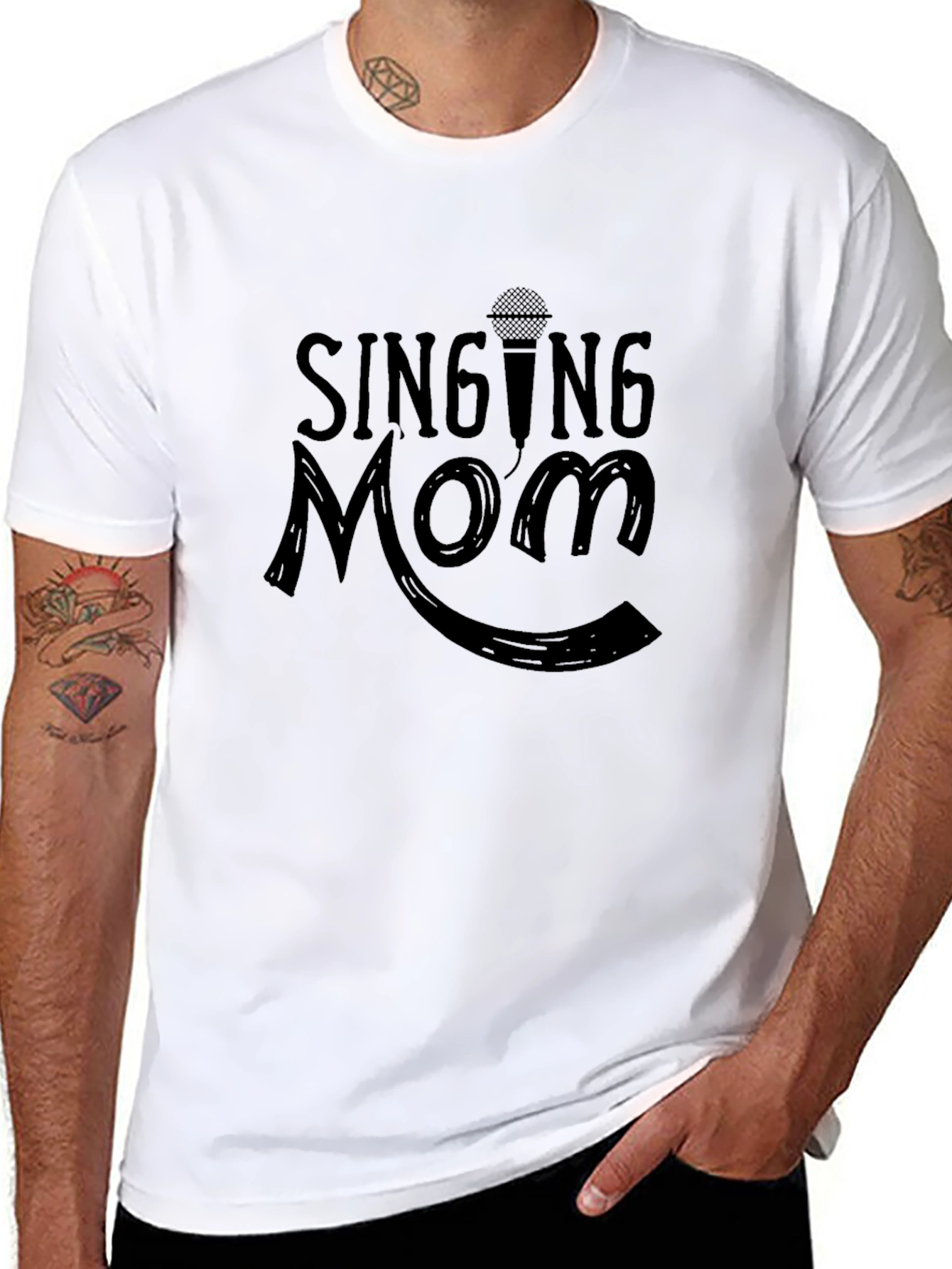 Singing Mom T-Shirt - Music Lovers Gift