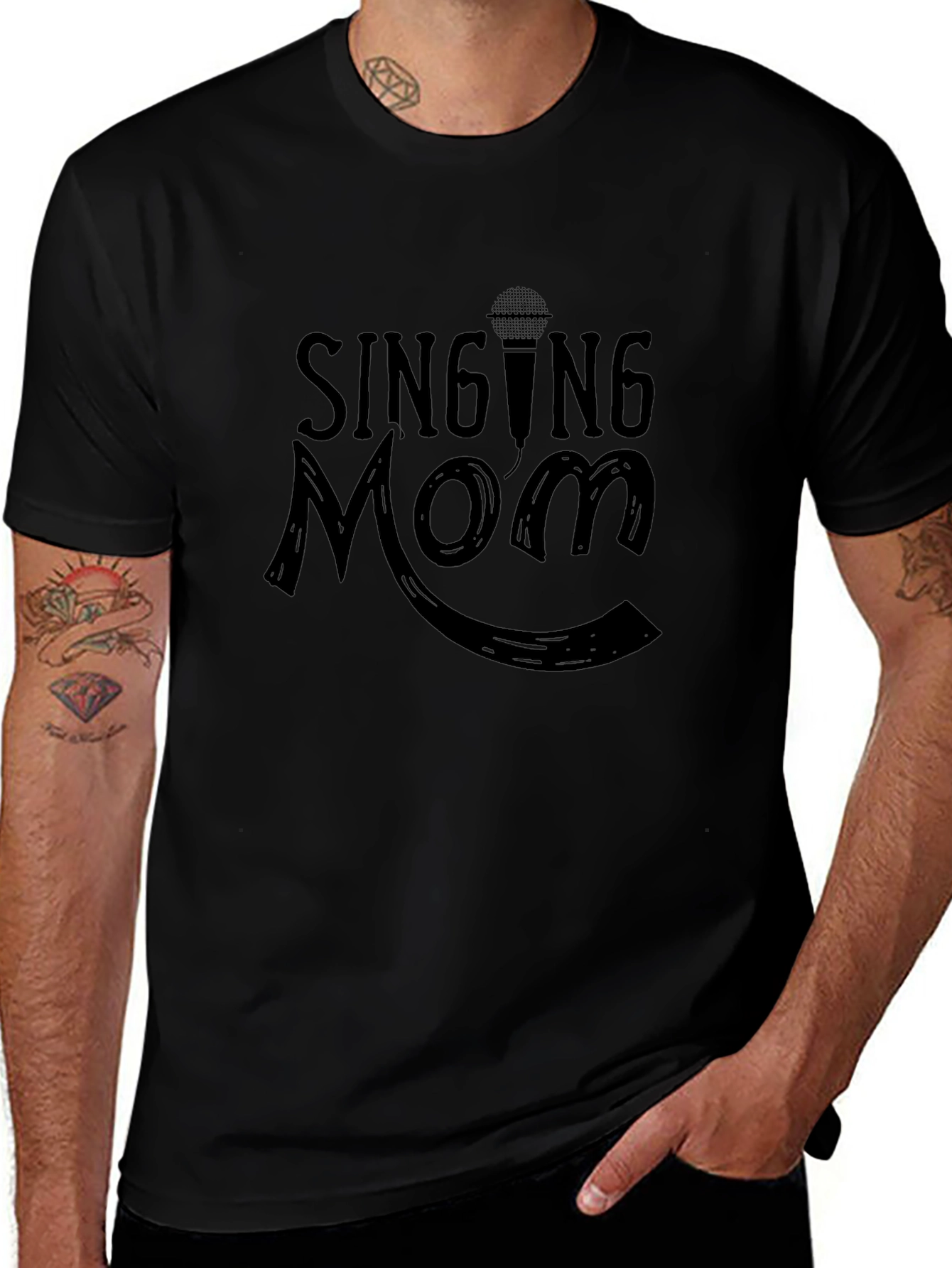 Singing Mom T-Shirt - Music Lovers Gift