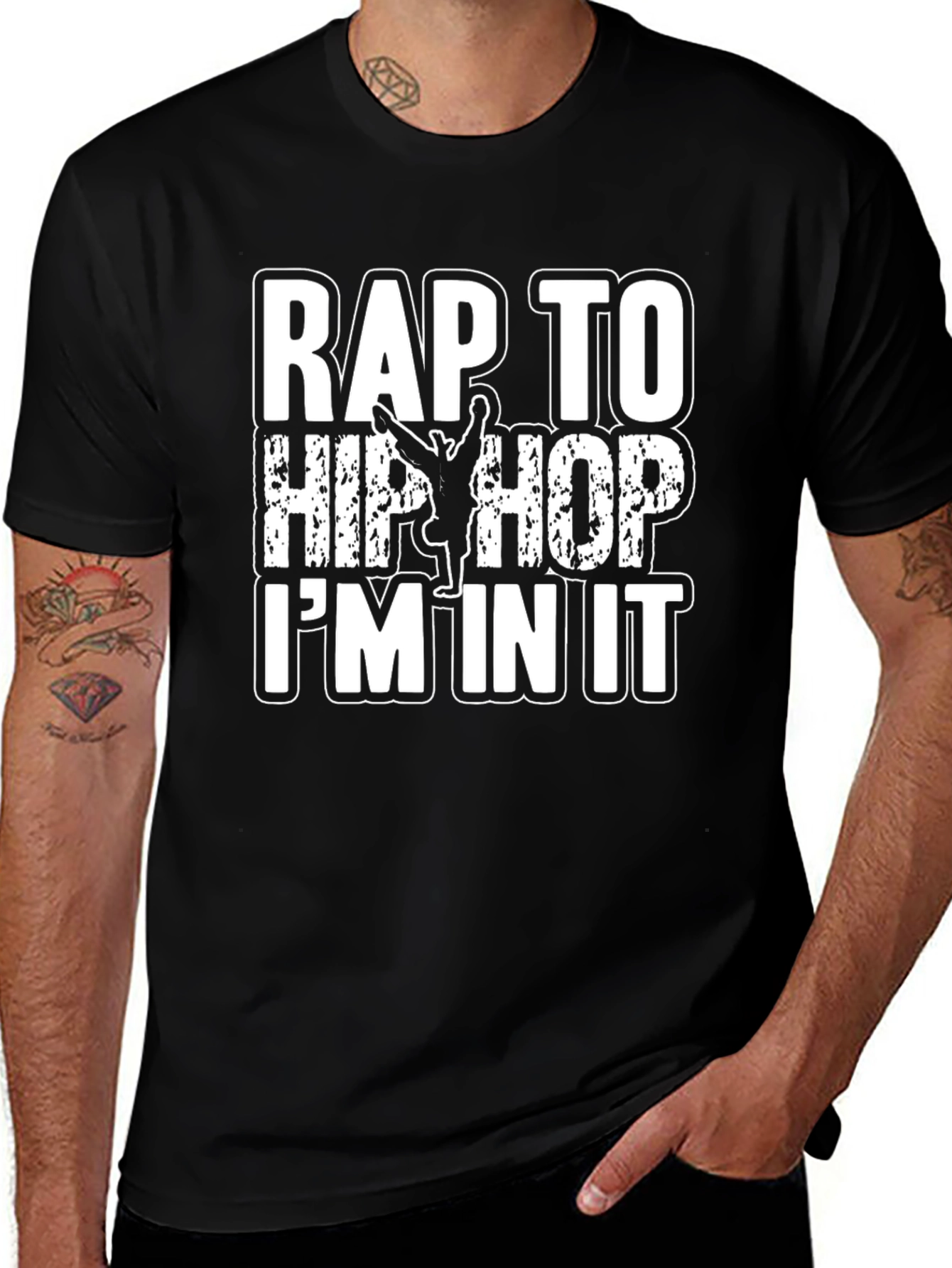 Rap To Hip Hop Im In It Graphic T-Shirt