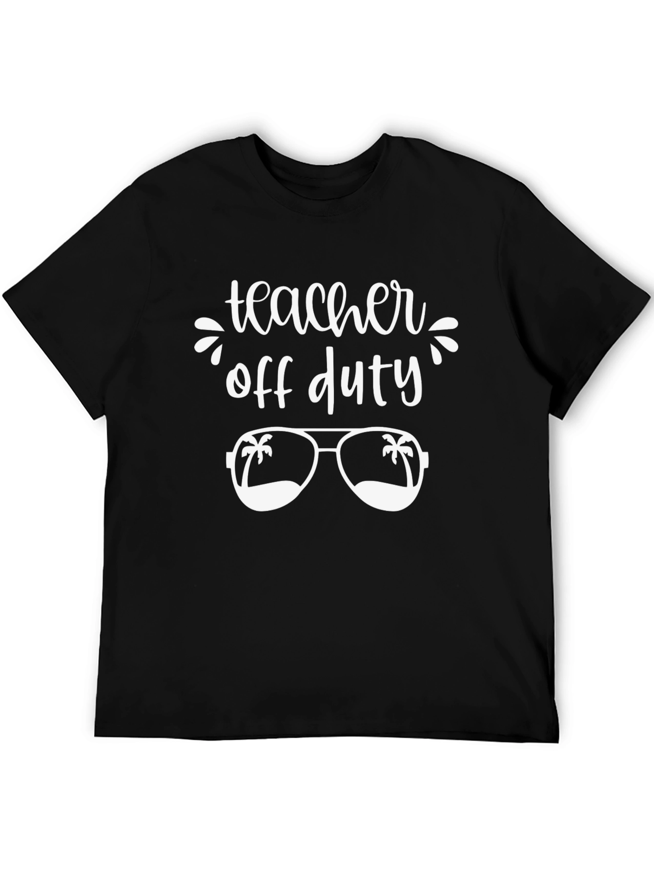 Teacher Off Duty Graphic T-Shirt - Summer Vacation Tee