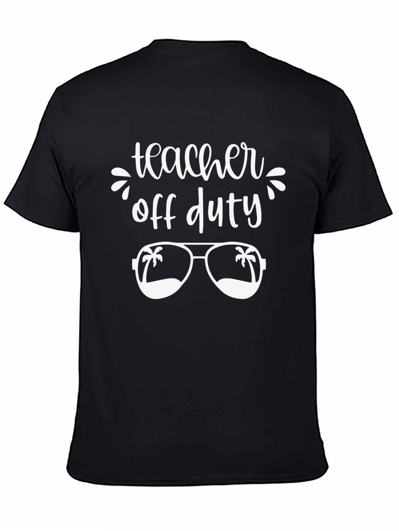 Teacher Off Duty Graphic T-Shirt - Summer Vacation Tee