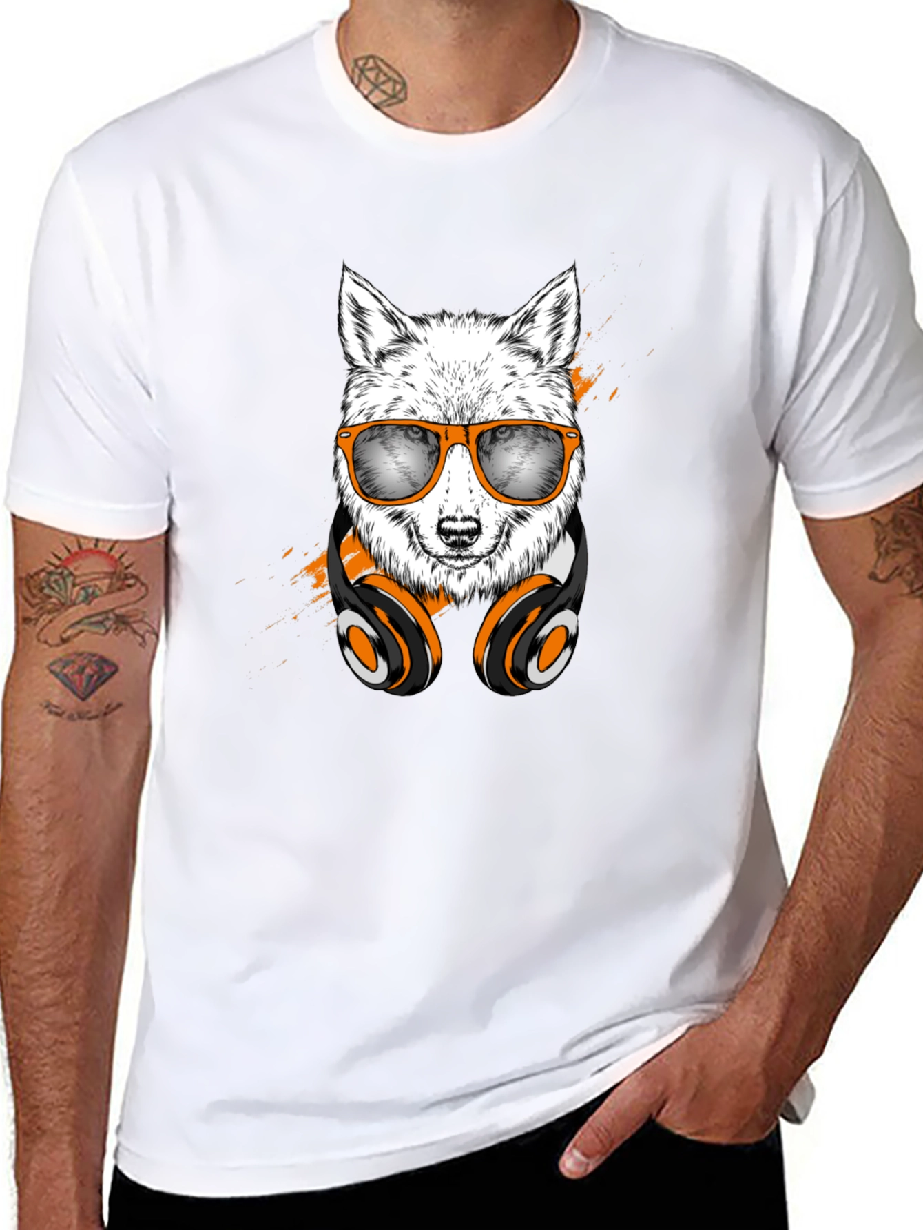 Cool Wolf Graphic Tee