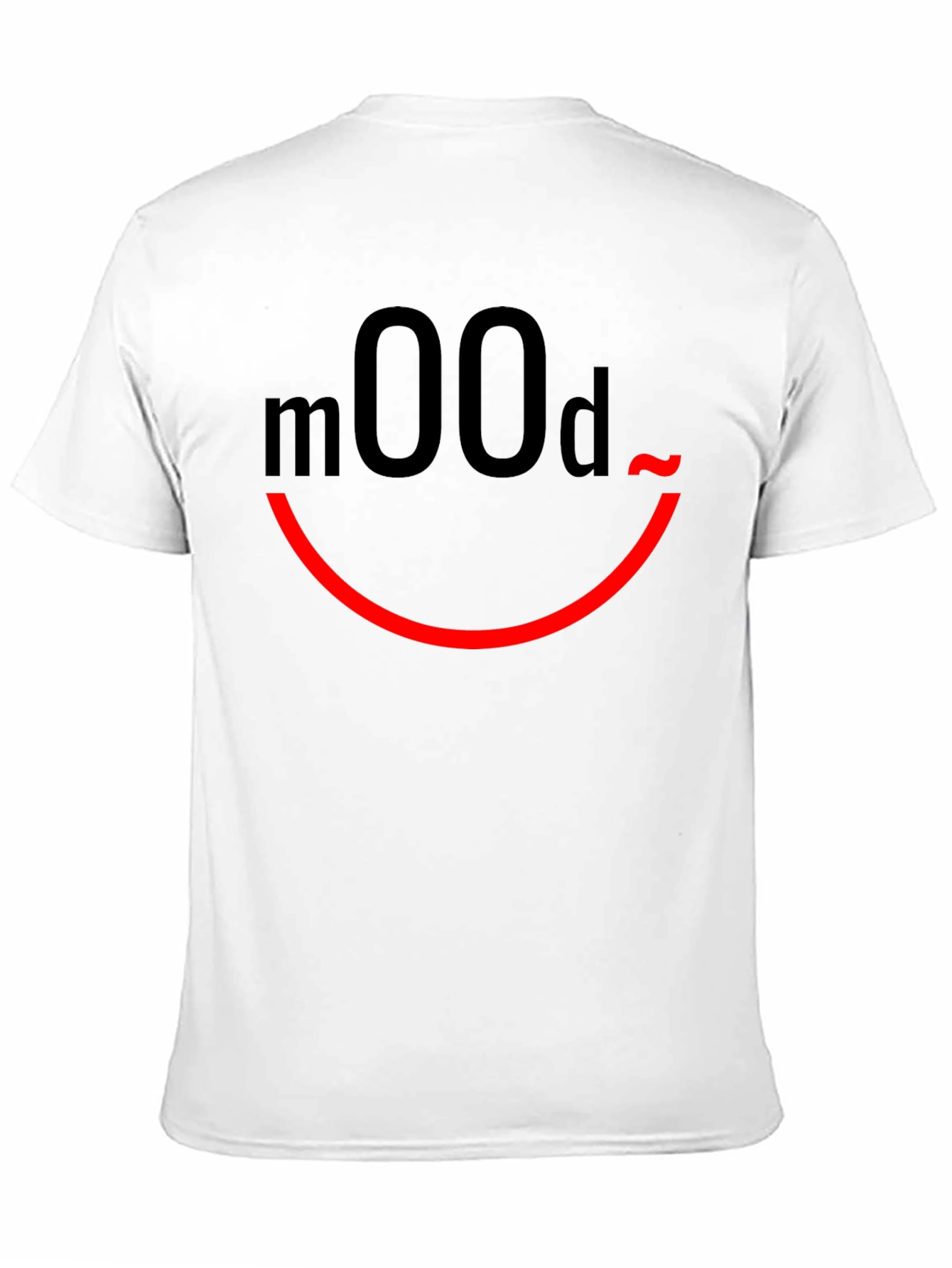 Mood Graphic Print Black T-Shirt