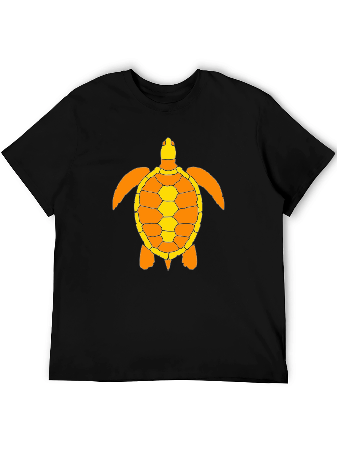 Turtle Graphic Tee - Black