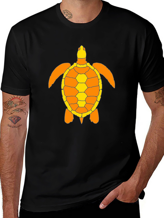 Turtle Graphic Tee - Black