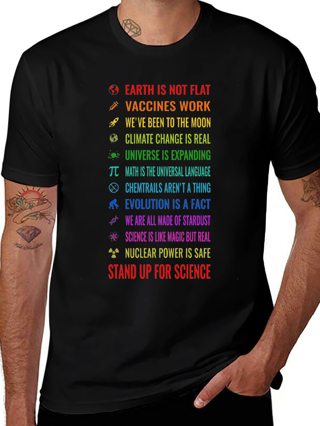 Science Facts Graphic Tee