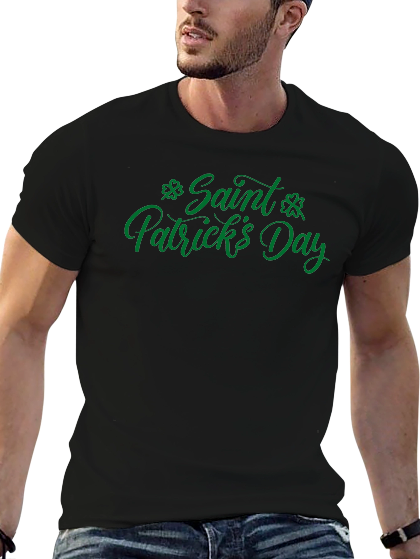 Saint Patricks Day Black T-Shirt