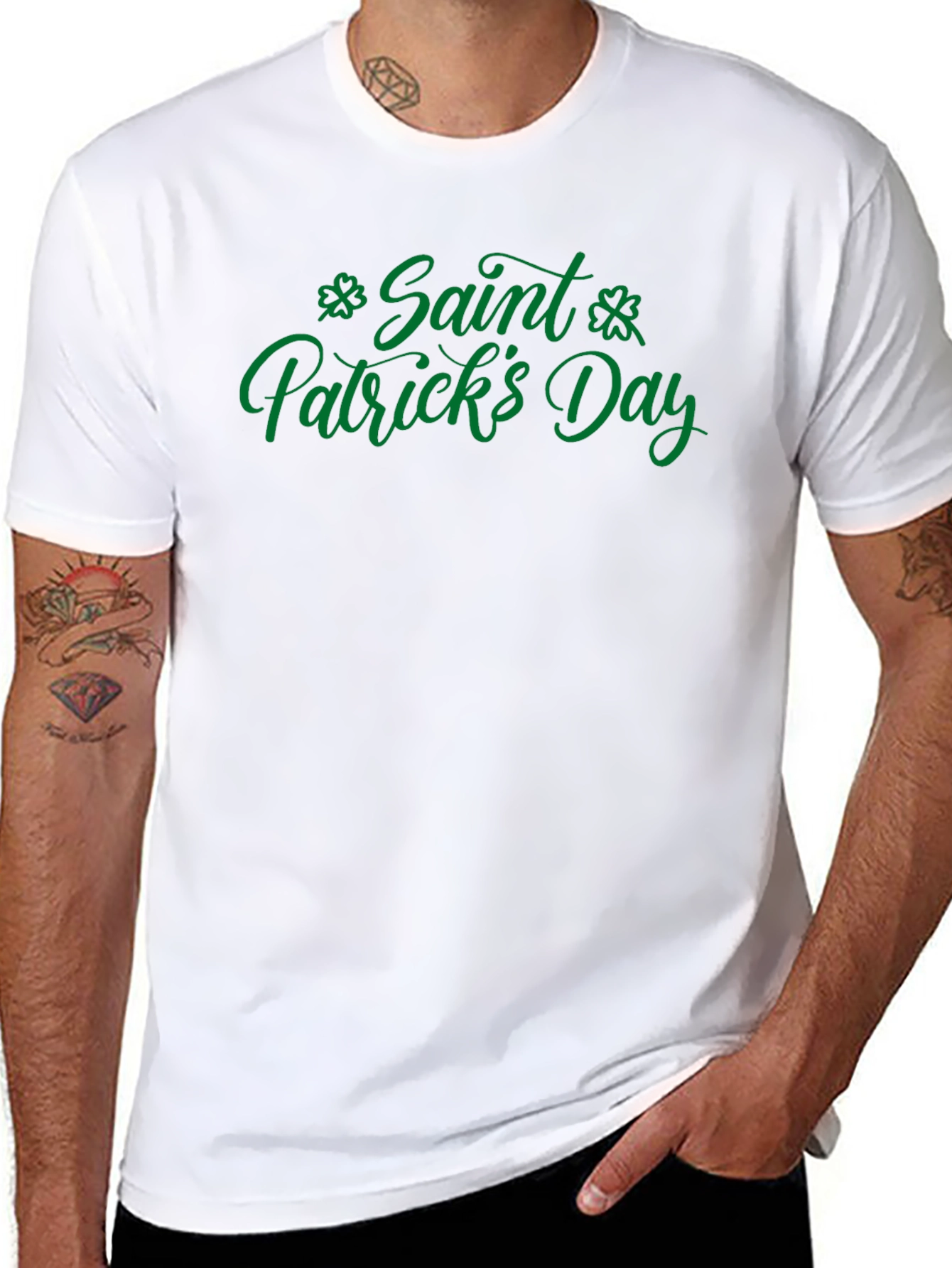 Saint Patricks Day Black T-Shirt