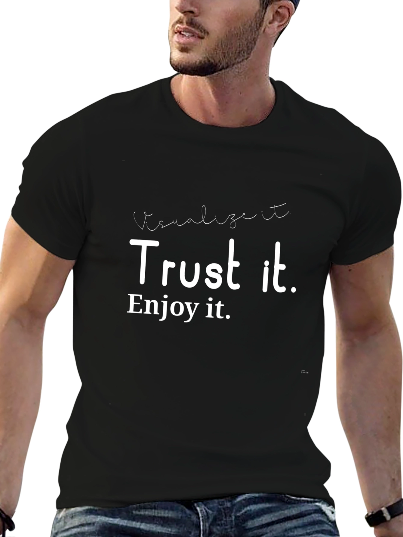 Visualize Trust Enjoy Graphic Tee