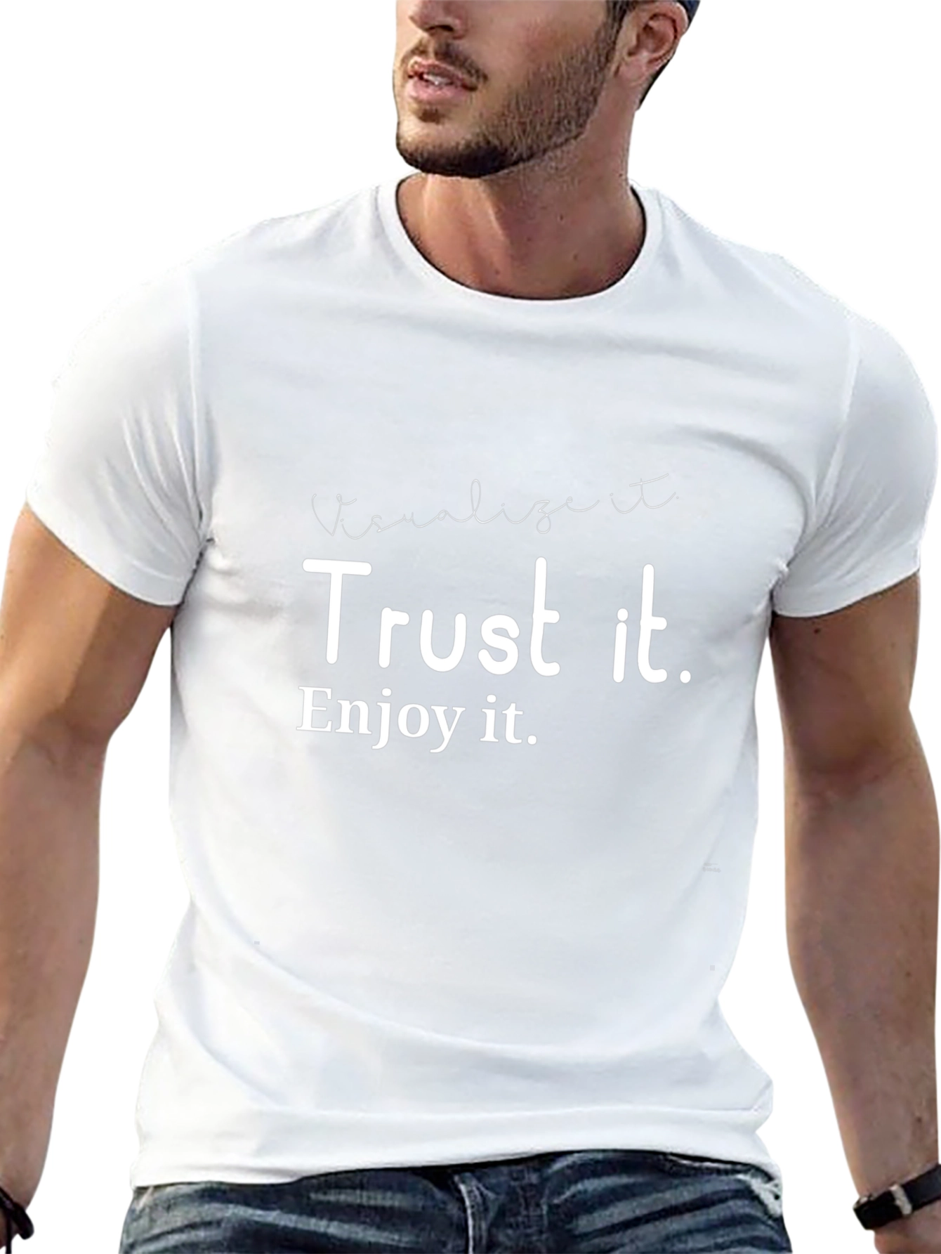 Visualize Trust Enjoy Graphic Tee
