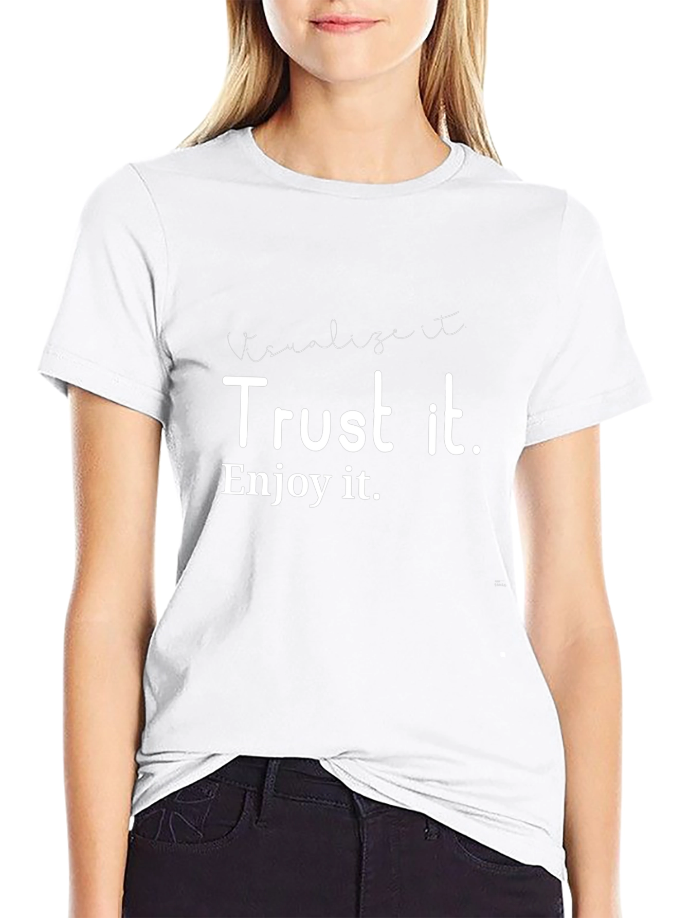 Visualize Trust Enjoy Graphic Tee