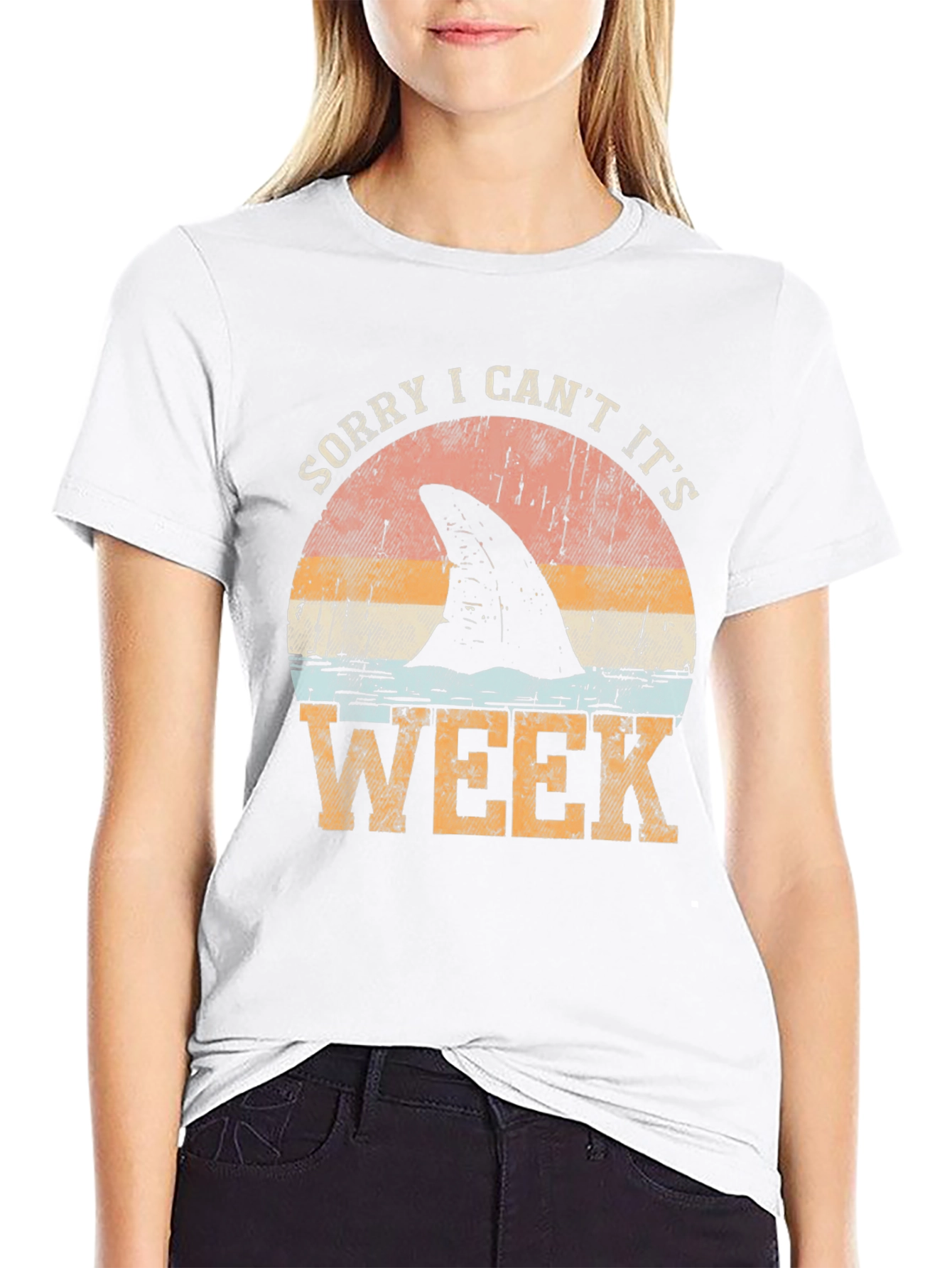 Sorry I Cant Its Shark Week T-Shirt