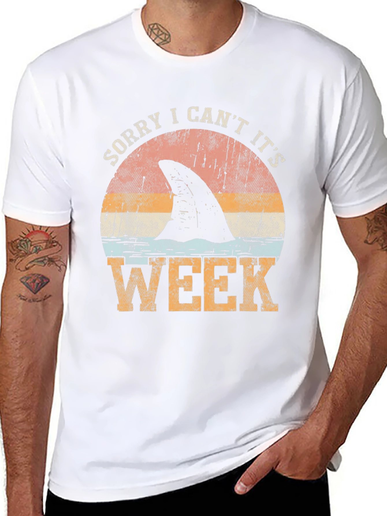 Sorry I Cant Its Shark Week T-Shirt