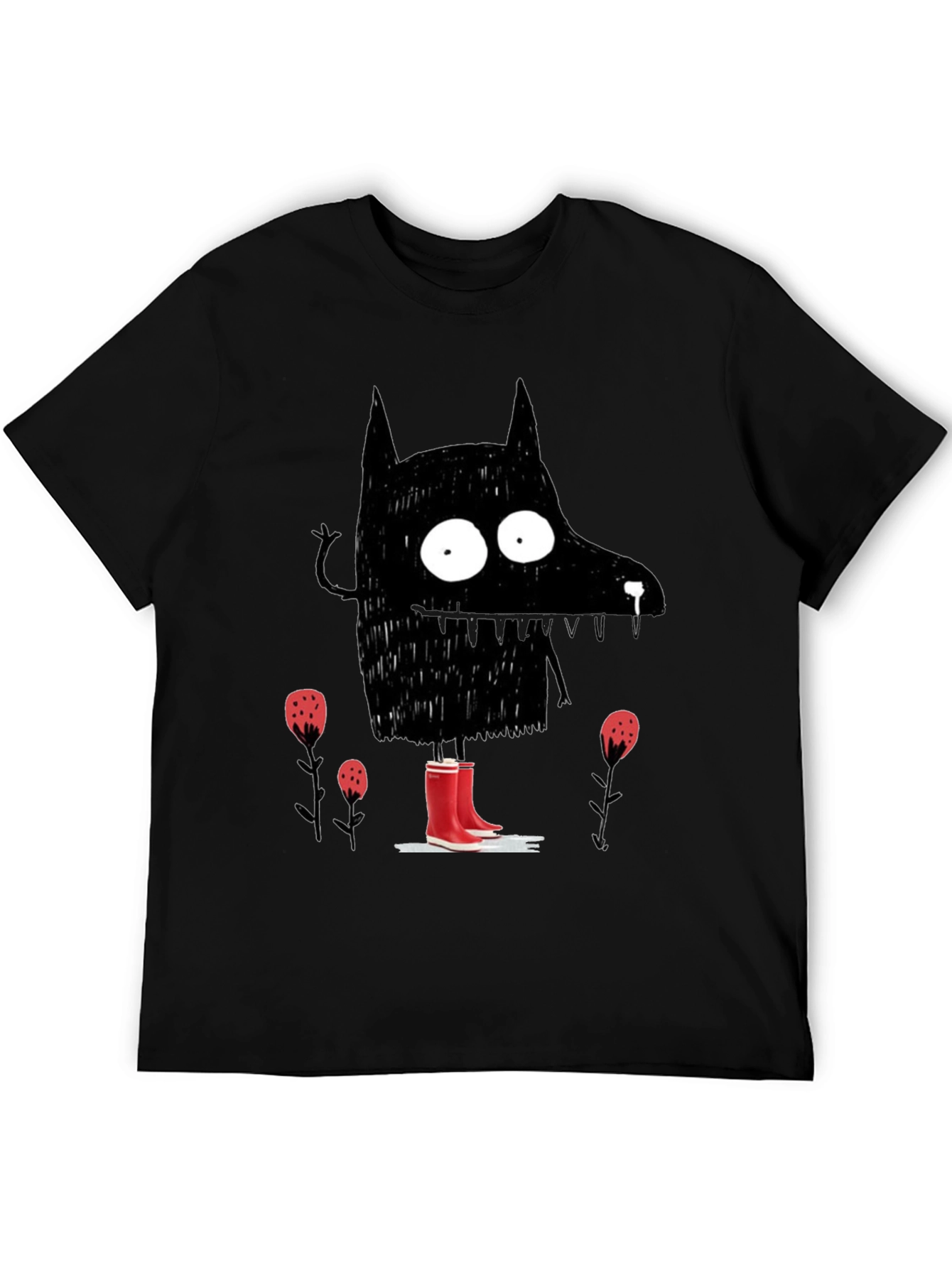 Wolf Rain Boot T-Shirt