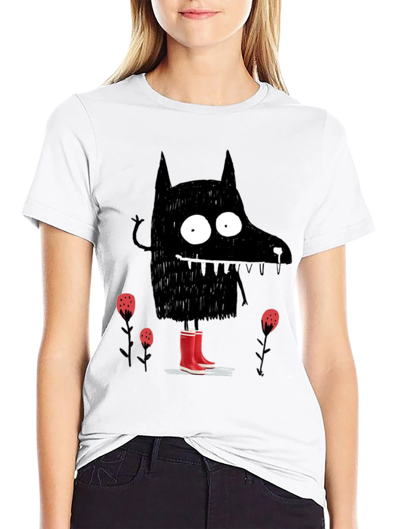 Wolf Rain Boot T-Shirt