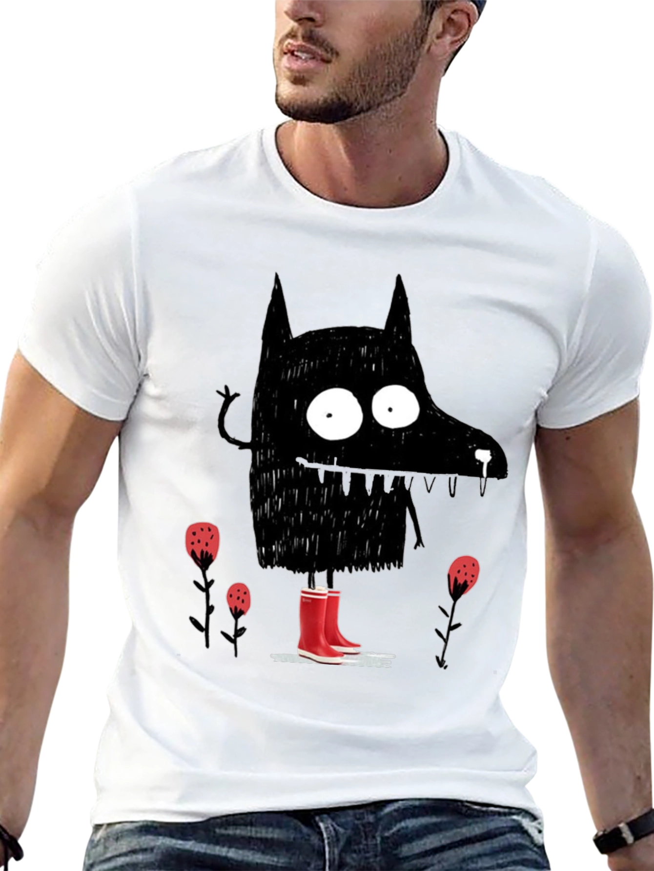 Wolf Rain Boot T-Shirt