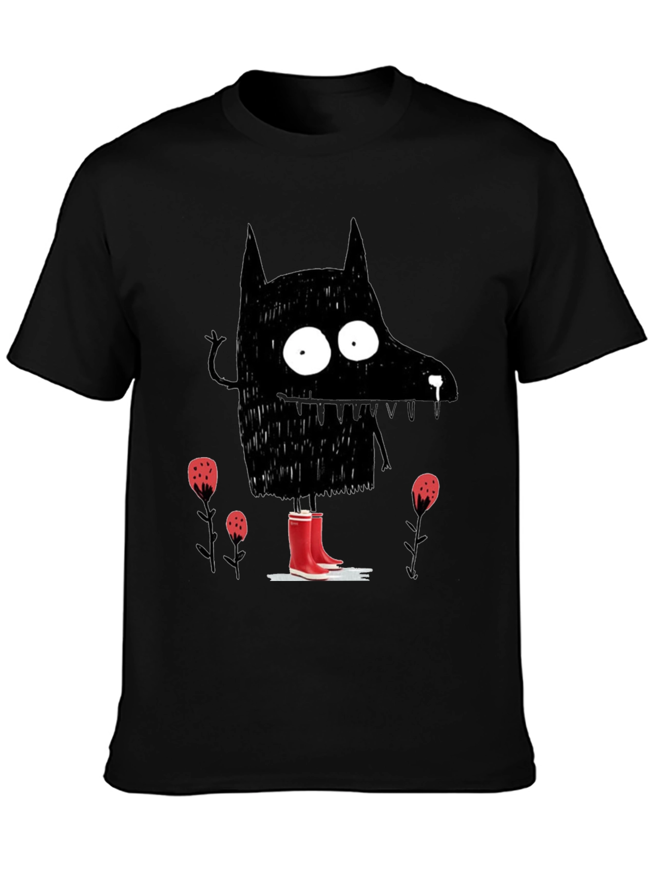 Wolf Rain Boot T-Shirt